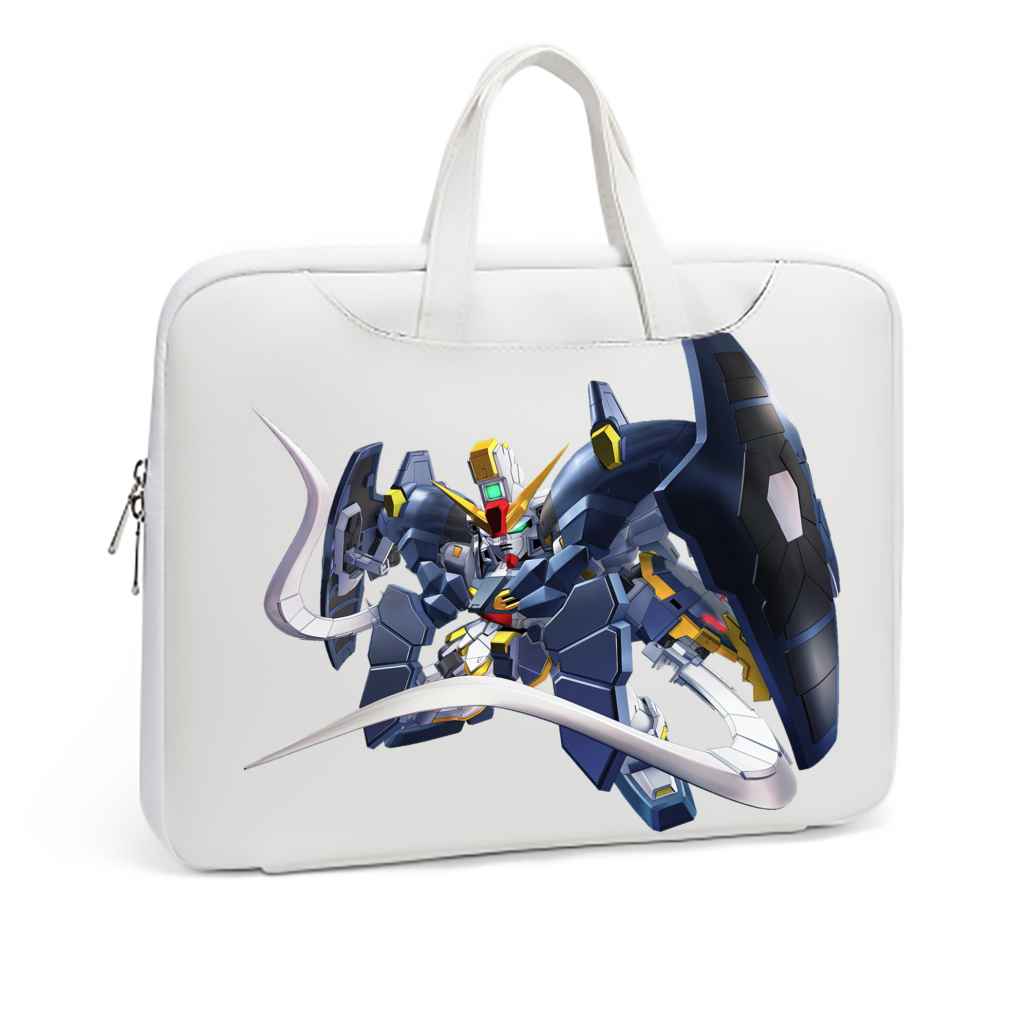 （画像用） 機動戦士ガンダム Mobile Suit Gundam レザーラップトップバッグ　ノートパソコンケース