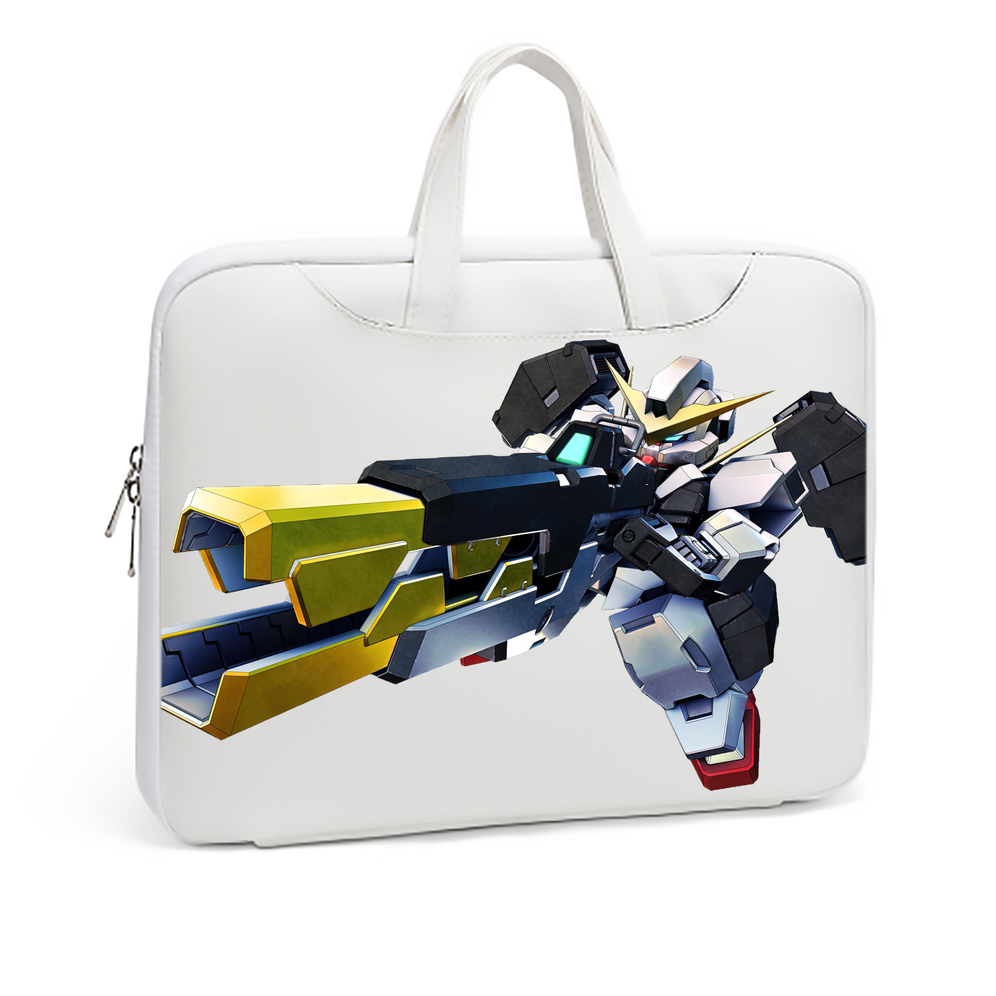 （画像用） 機動戦士ガンダム Mobile Suit Gundam レザーラップトップバッグ　ノートパソコンケース