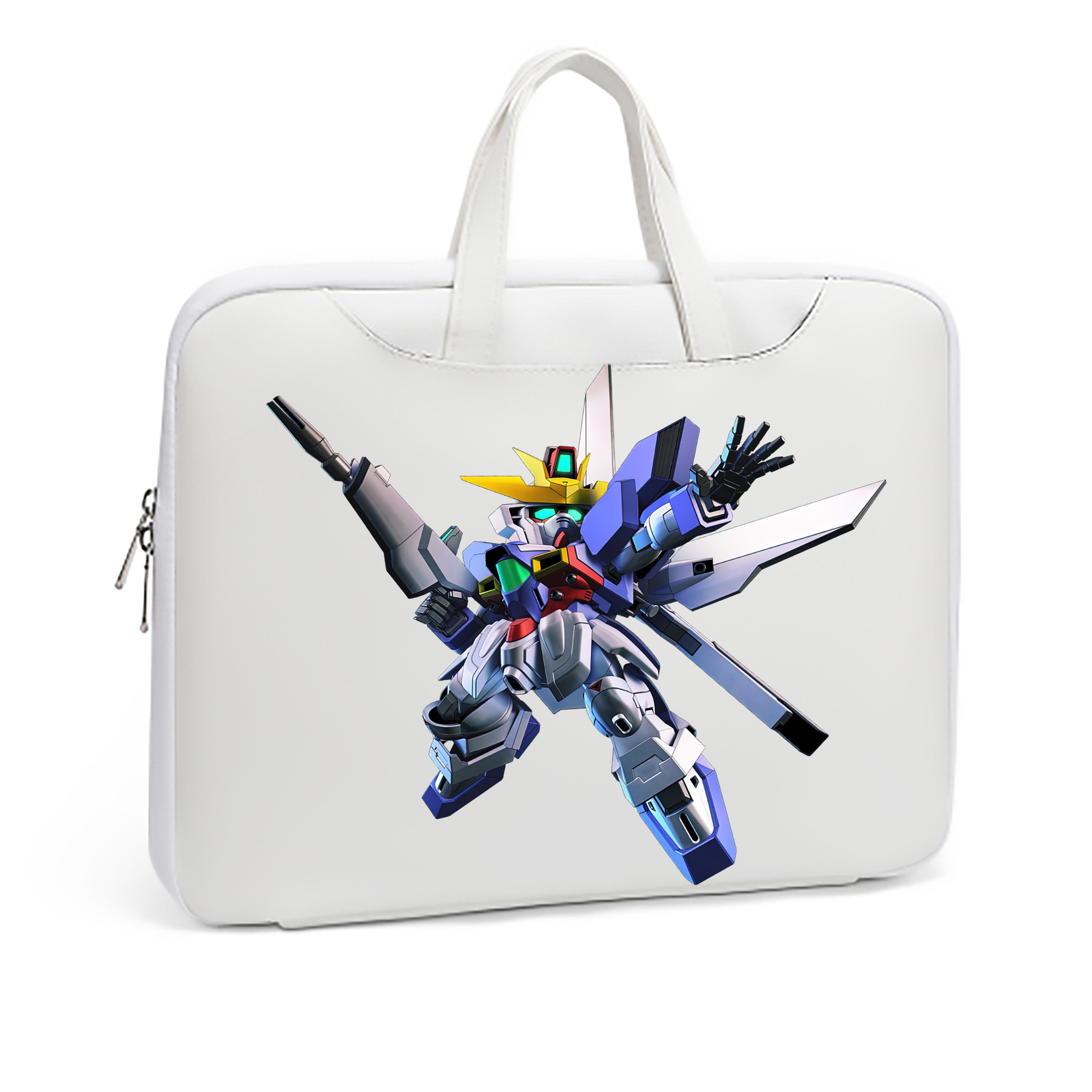 （画像用） 機動戦士ガンダム Mobile Suit Gundam レザーラップトップバッグ　ノートパソコンケース