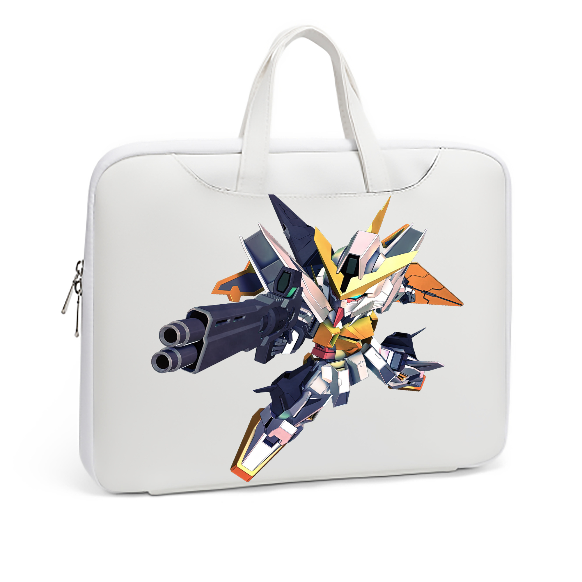 （画像用） 機動戦士ガンダム Mobile Suit Gundam レザーラップトップバッグ　ノートパソコンケース