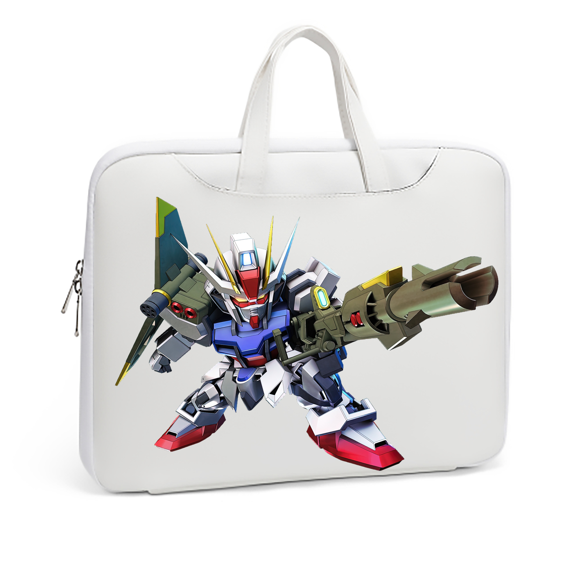 （画像用） 機動戦士ガンダム Mobile Suit Gundam レザーラップトップバッグ　ノートパソコンケース
