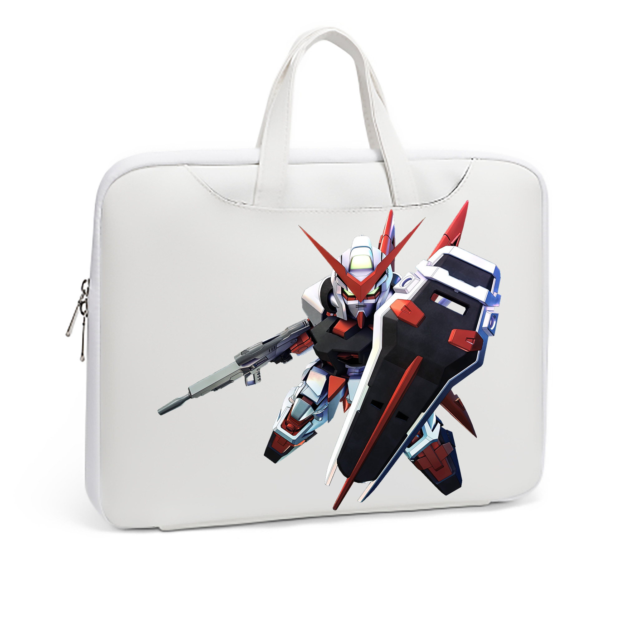（画像用） 機動戦士ガンダム Mobile Suit Gundam レザーラップトップバッグ　ノートパソコンケース