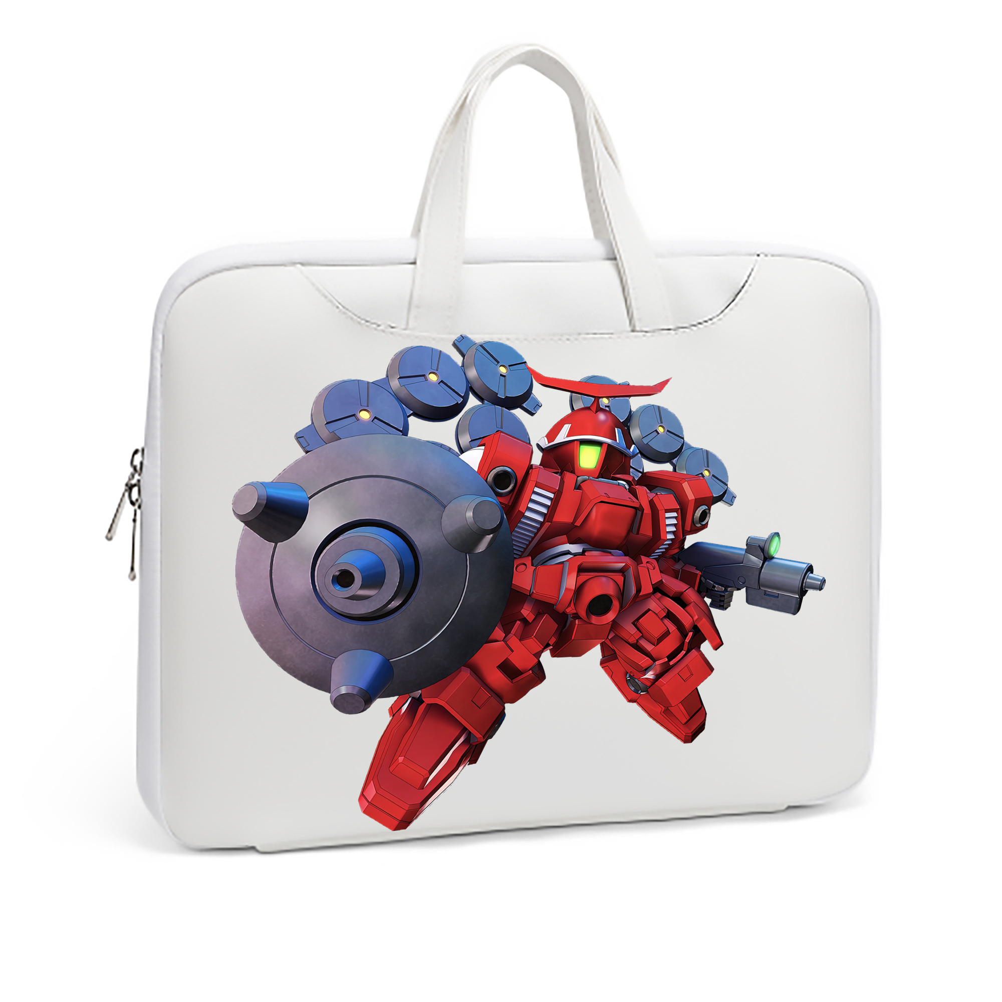 （画像用） 機動戦士ガンダム Mobile Suit Gundam レザーラップトップバッグ　ノートパソコンケース