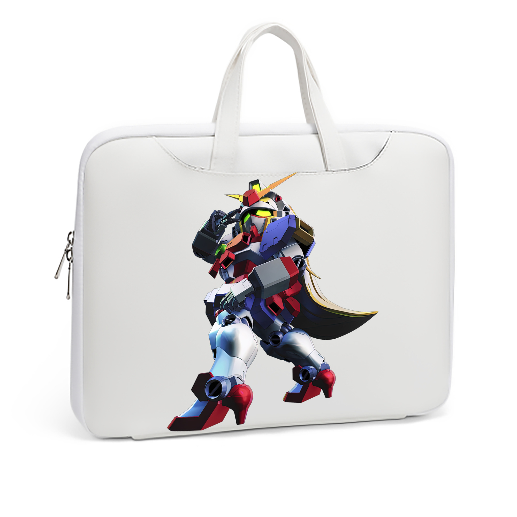（画像用） 機動戦士ガンダム Mobile Suit Gundam レザーラップトップバッグ　ノートパソコンケース