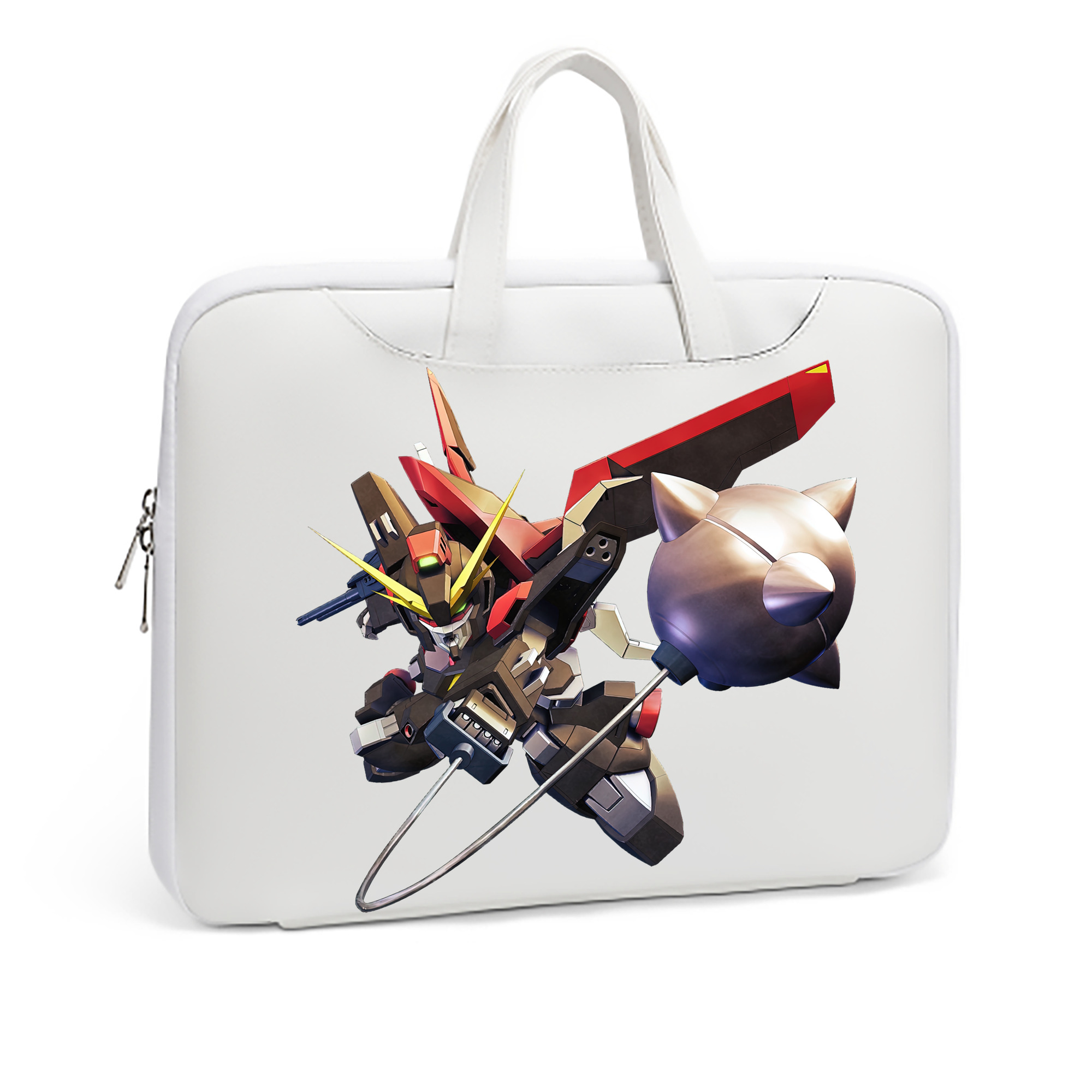 （画像用） 機動戦士ガンダム Mobile Suit Gundam レザーラップトップバッグ　ノートパソコンケース