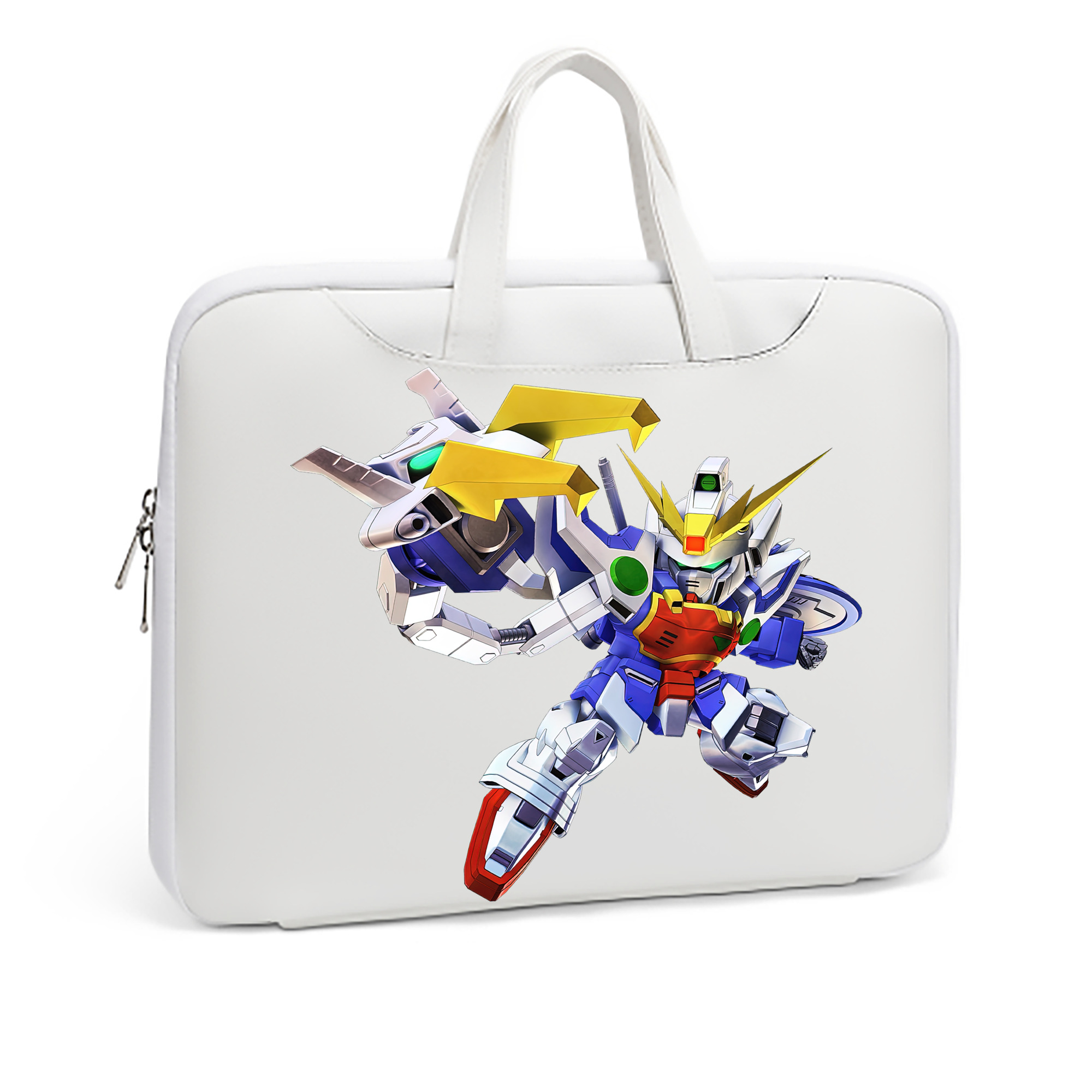 （画像用） 機動戦士ガンダム Mobile Suit Gundam レザーラップトップバッグ　ノートパソコンケース