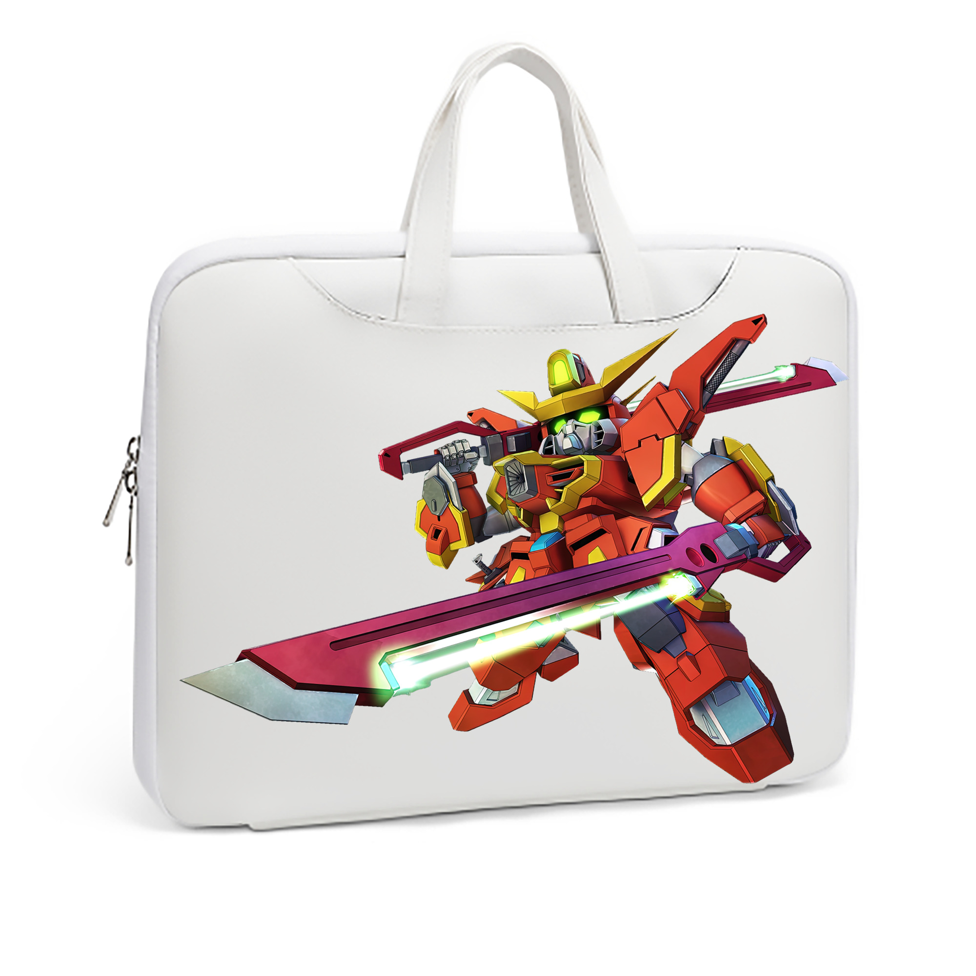 （画像用） 機動戦士ガンダム Mobile Suit Gundam レザーラップトップバッグ　ノートパソコンケース