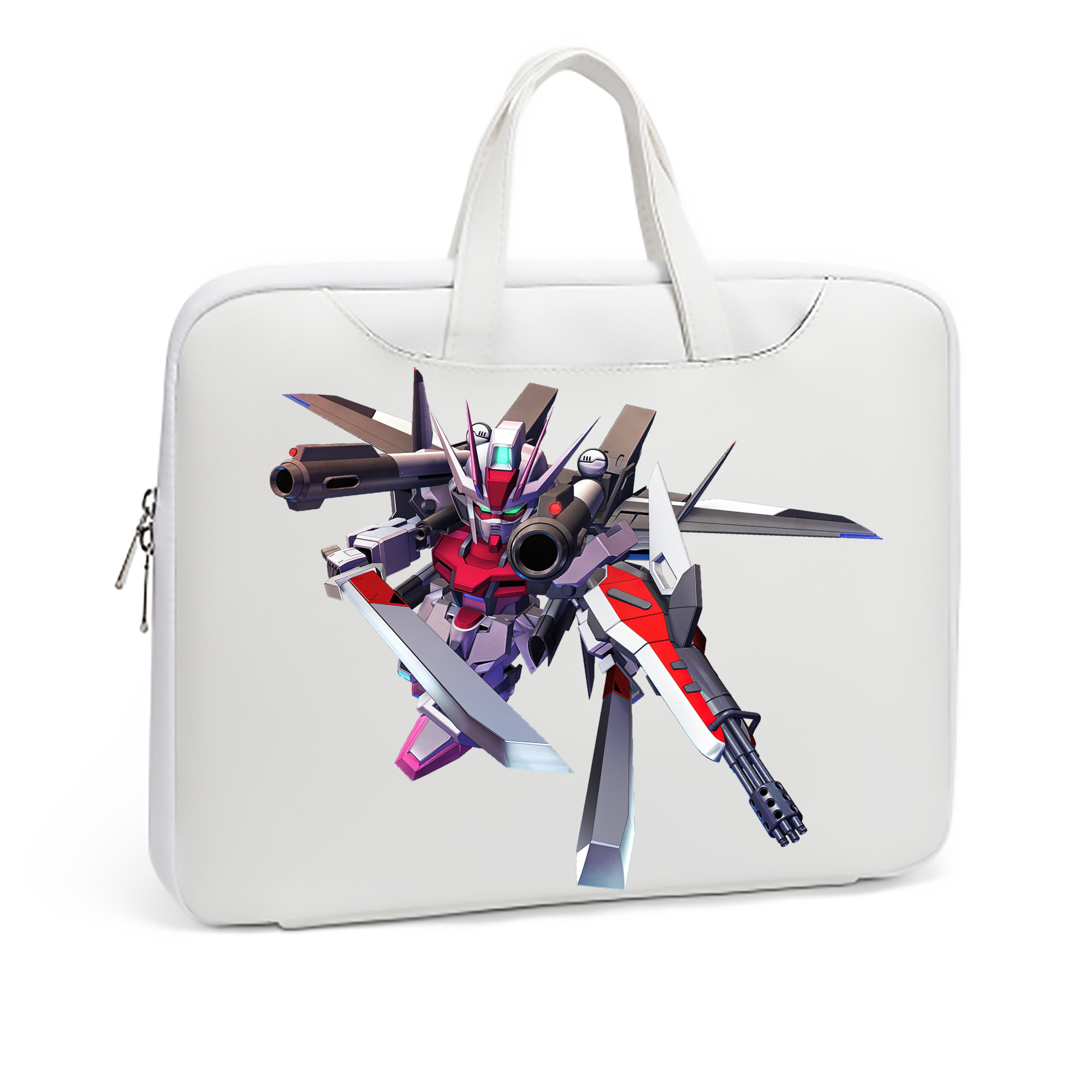 （画像用） 機動戦士ガンダム Mobile Suit Gundam レザーラップトップバッグ　ノートパソコンケース