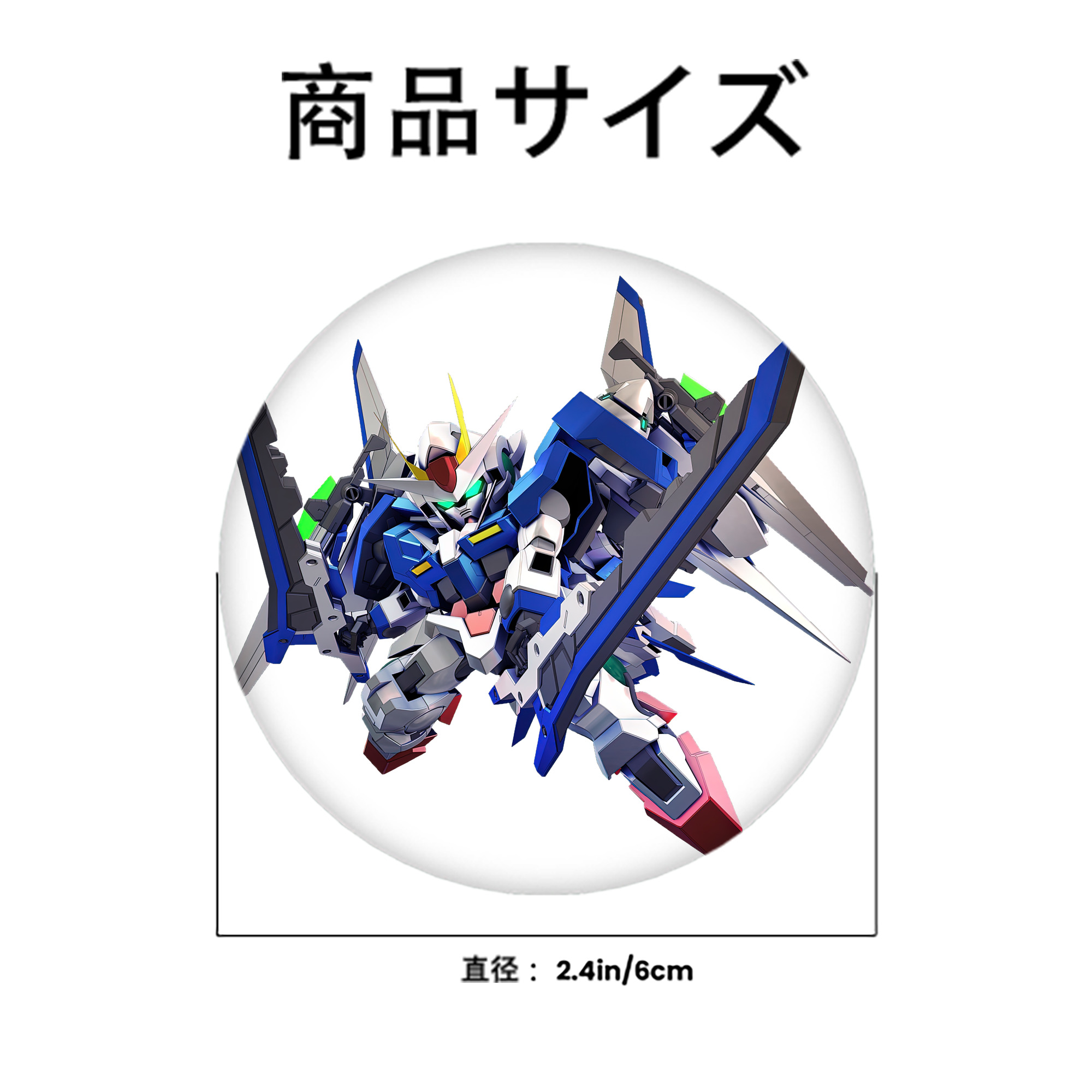 機動戦士ガンダム Mobile Suit Gundam 6cm 缶バッジ 複数セット