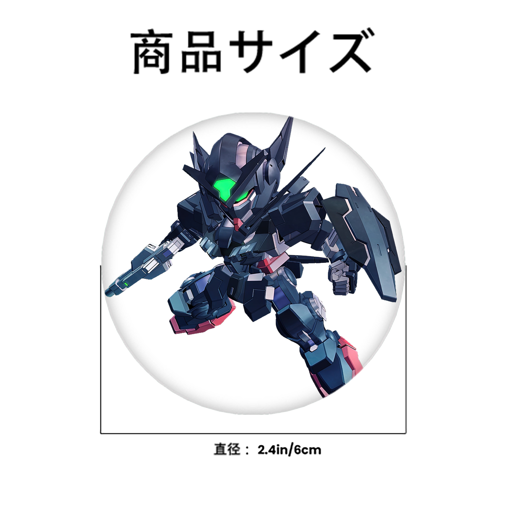 機動戦士ガンダム Mobile Suit Gundam 6cm 缶バッジ 複数セット