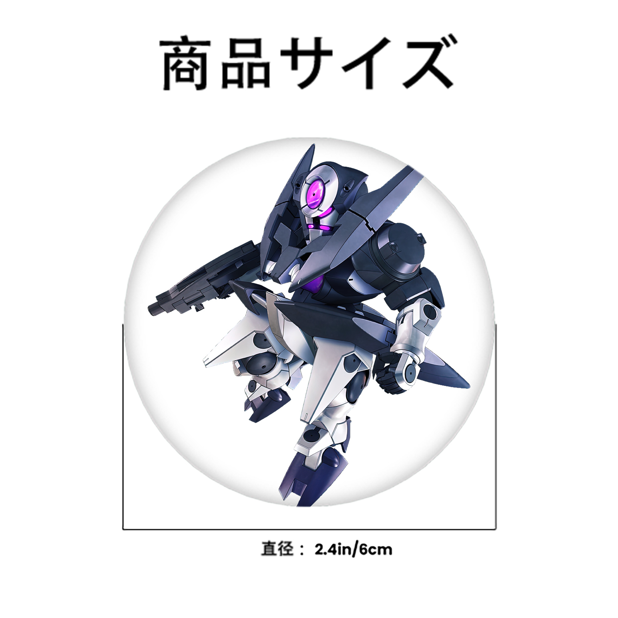機動戦士ガンダム Mobile Suit Gundam 6cm 缶バッジ 複数セット