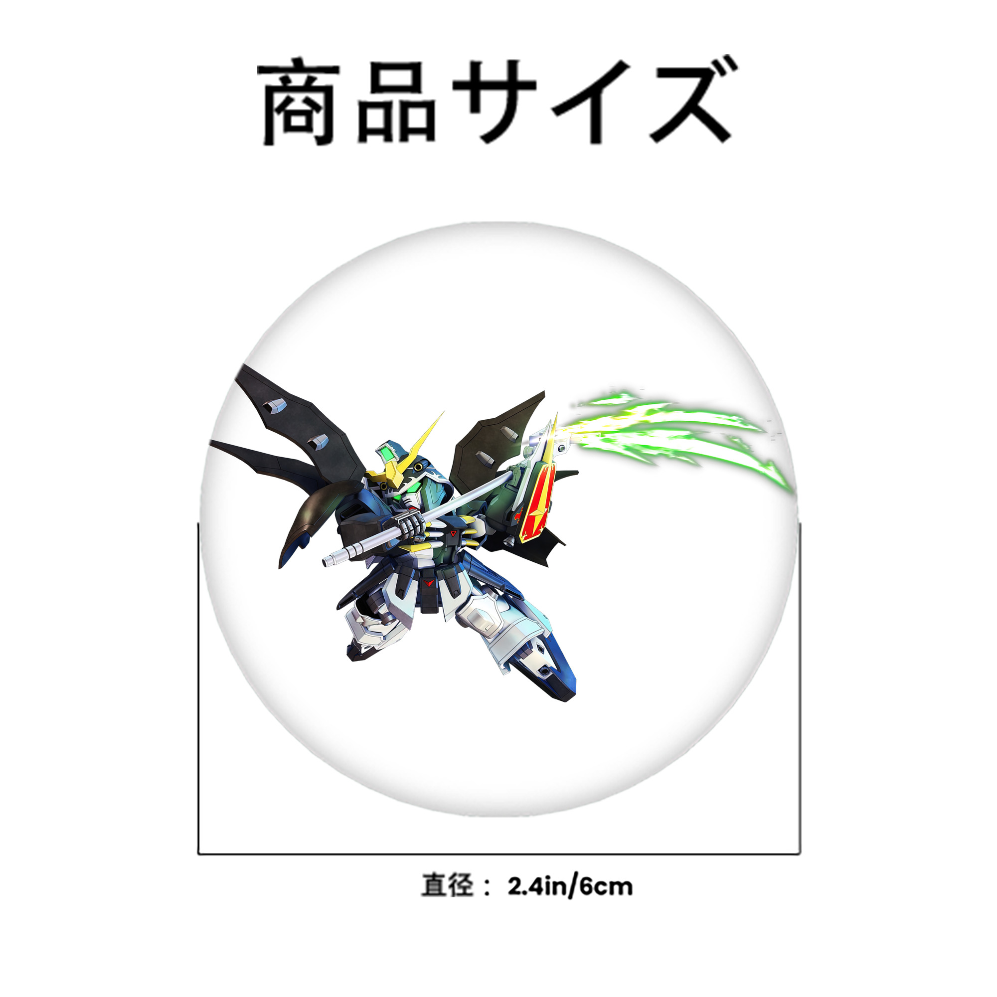 機動戦士ガンダム Mobile Suit Gundam 6cm 缶バッジ 複数セット