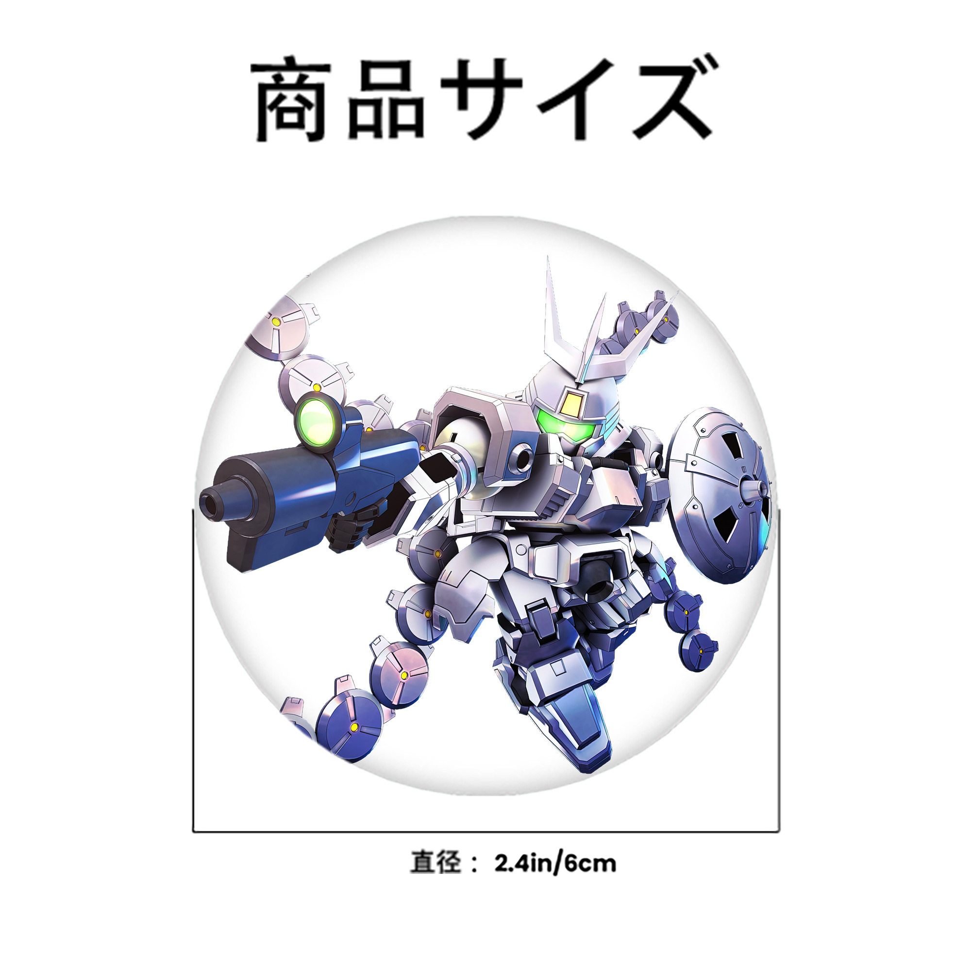 機動戦士ガンダム Mobile Suit Gundam 6cm 缶バッジ 複数セット