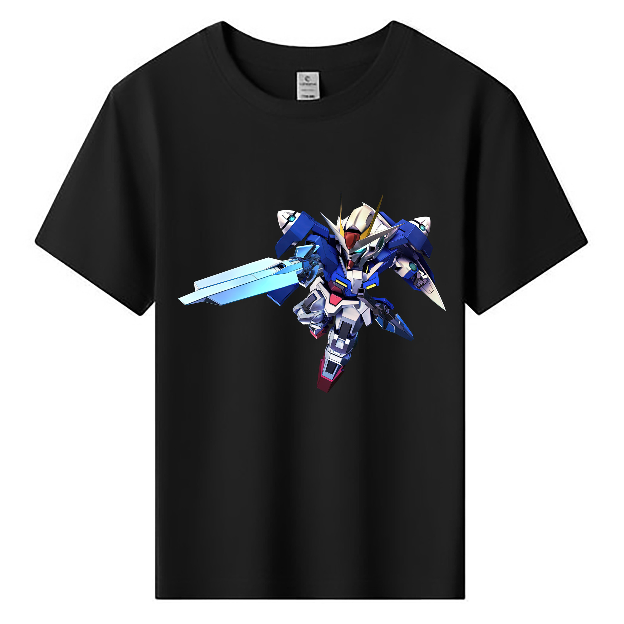 （画像用） 機動戦士ガンダム Mobile Suit Gundam 綿100％キッズTシャツ（フロントプリント）
