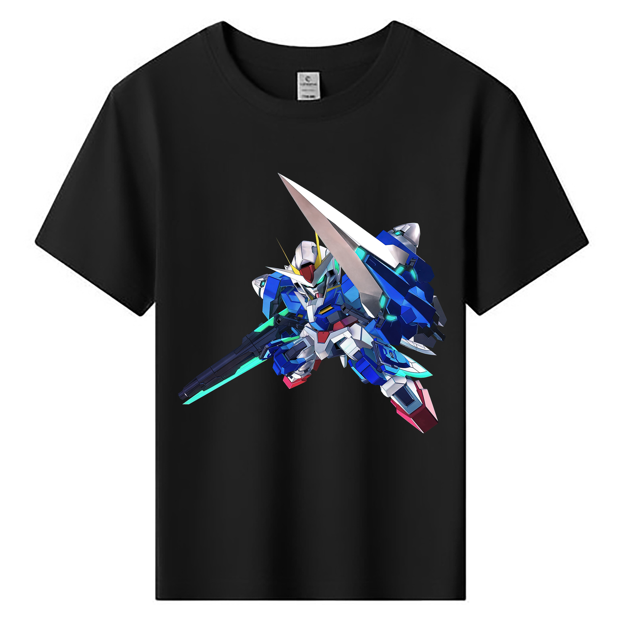 （画像用） 機動戦士ガンダム Mobile Suit Gundam 綿100％キッズTシャツ（フロントプリント）