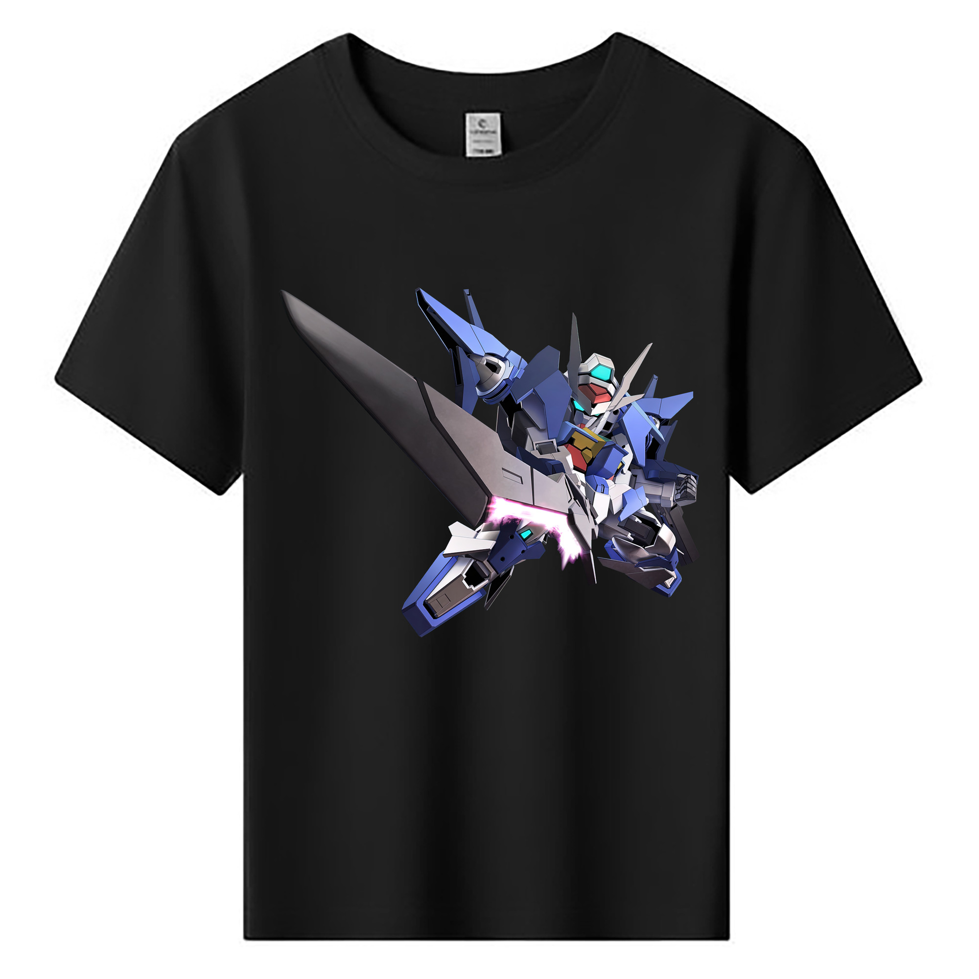 （画像用） 機動戦士ガンダム Mobile Suit Gundam 綿100％キッズTシャツ（フロントプリント）