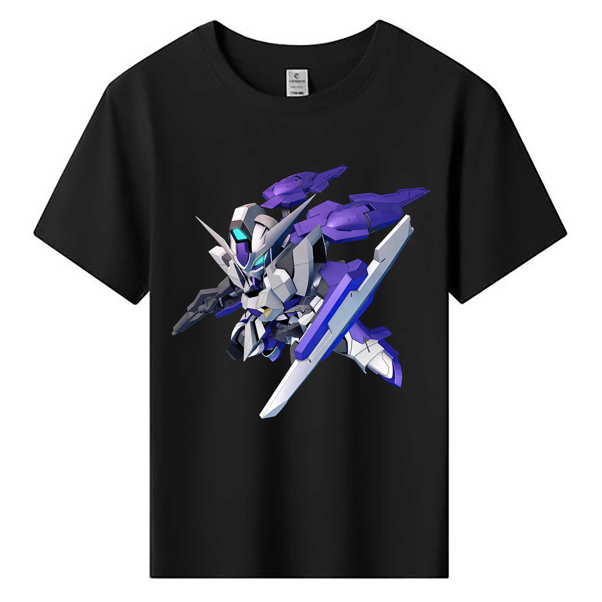 （画像用） 機動戦士ガンダム Mobile Suit Gundam 綿100％キッズTシャツ（フロントプリント）