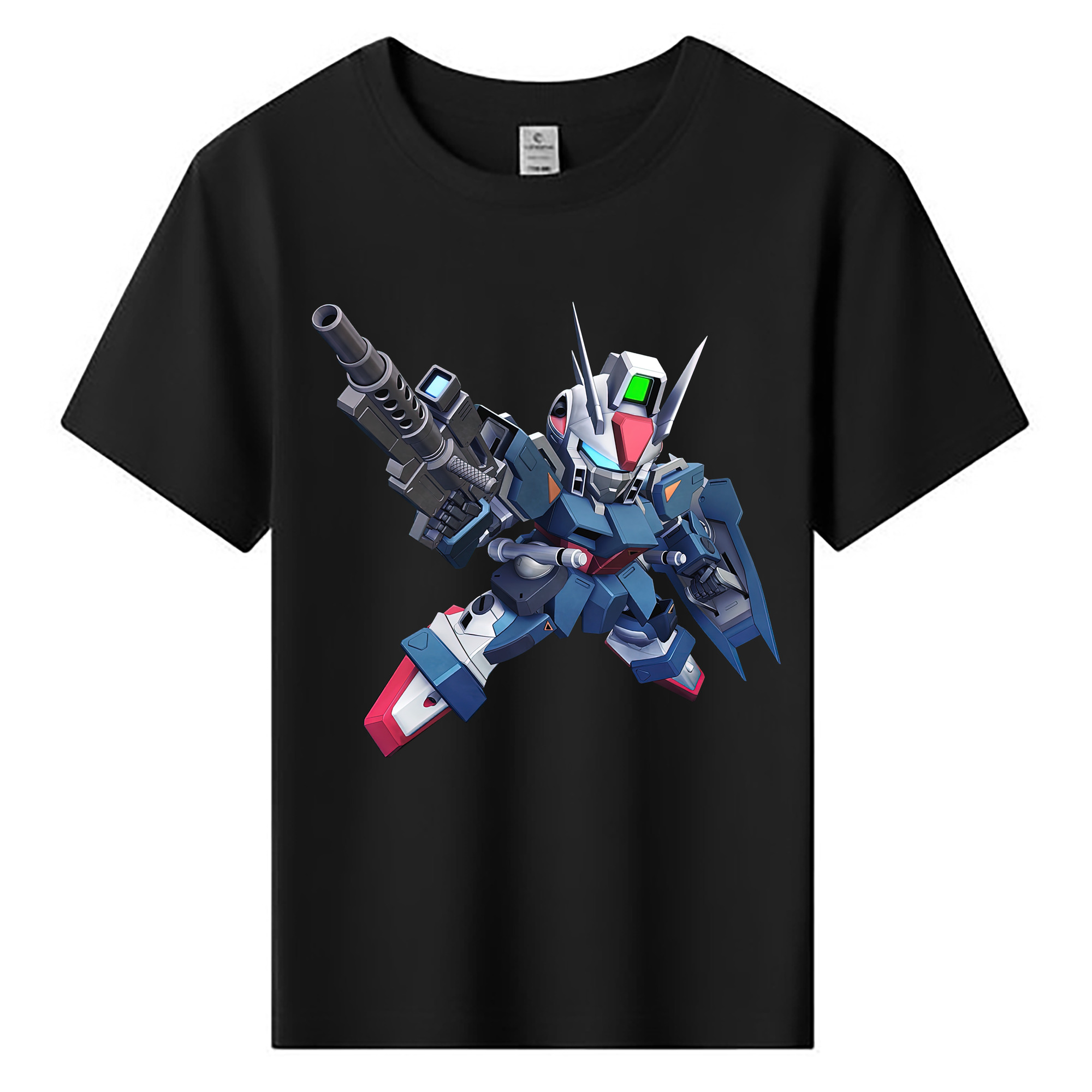 （画像用） 機動戦士ガンダム Mobile Suit Gundam 綿100％キッズTシャツ（フロントプリント）