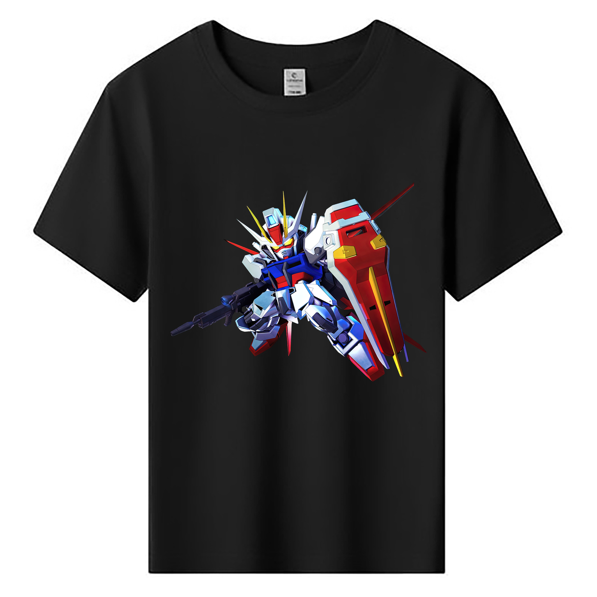 （画像用） 機動戦士ガンダム Mobile Suit Gundam 綿100％キッズTシャツ（フロントプリント）