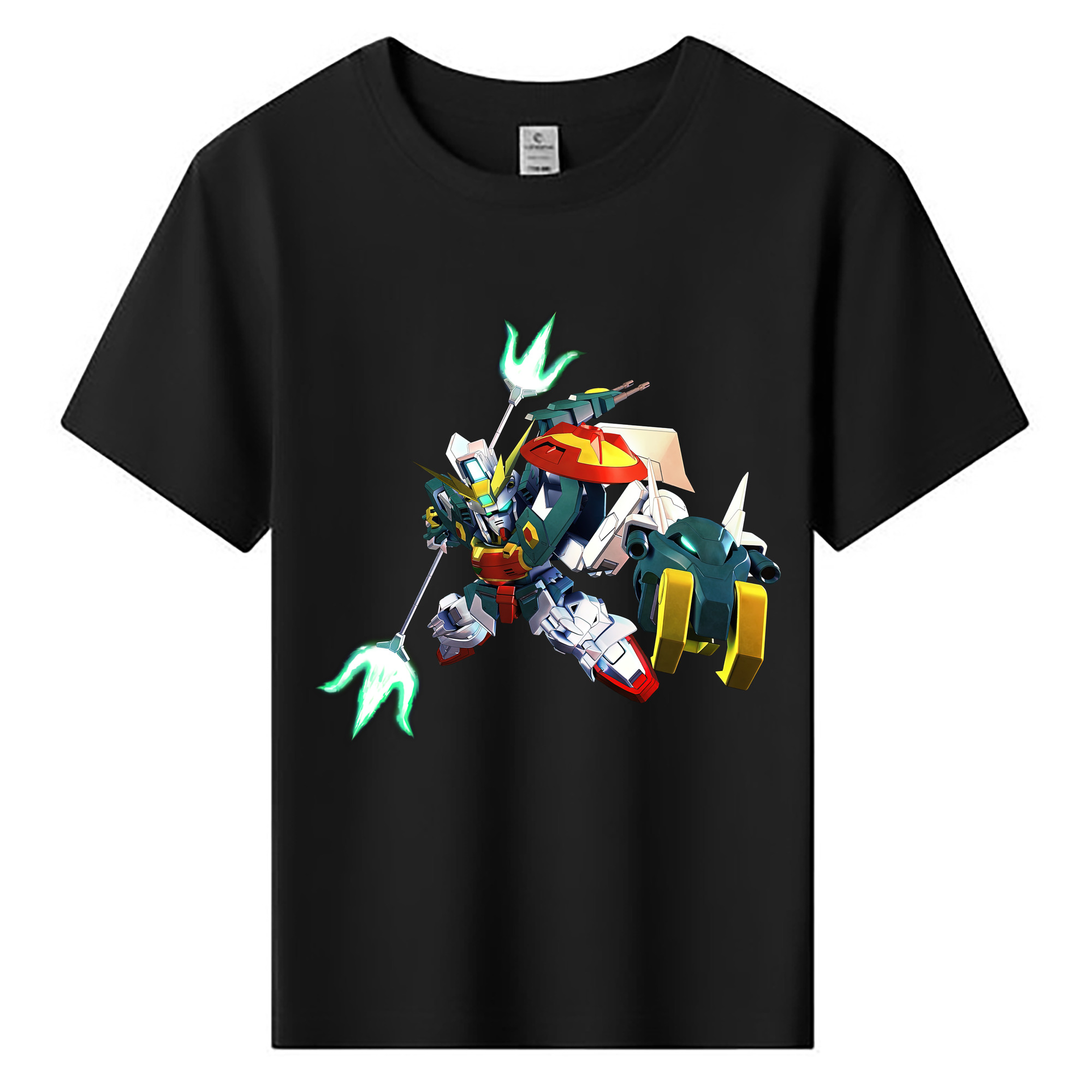 （画像用） 機動戦士ガンダム Mobile Suit Gundam 綿100％キッズTシャツ（フロントプリント）