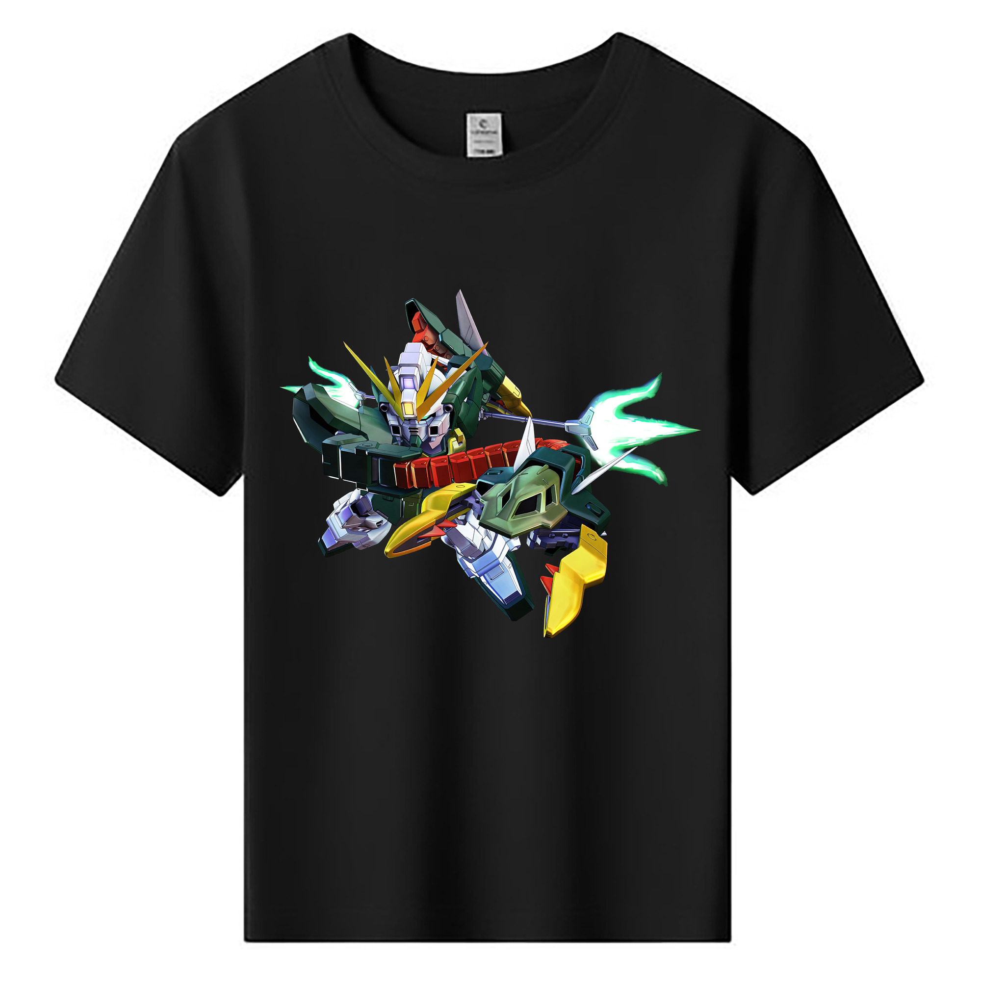 （画像用） 機動戦士ガンダム Mobile Suit Gundam 綿100％キッズTシャツ（フロントプリント）