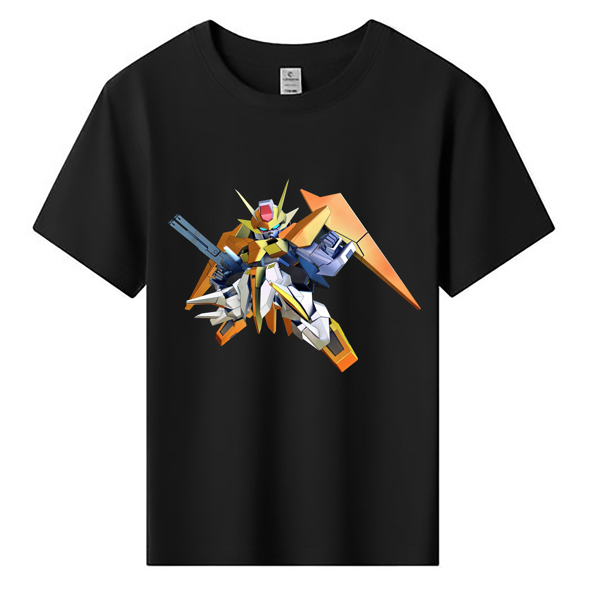 （画像用） 機動戦士ガンダム Mobile Suit Gundam 綿100％キッズTシャツ（フロントプリント）