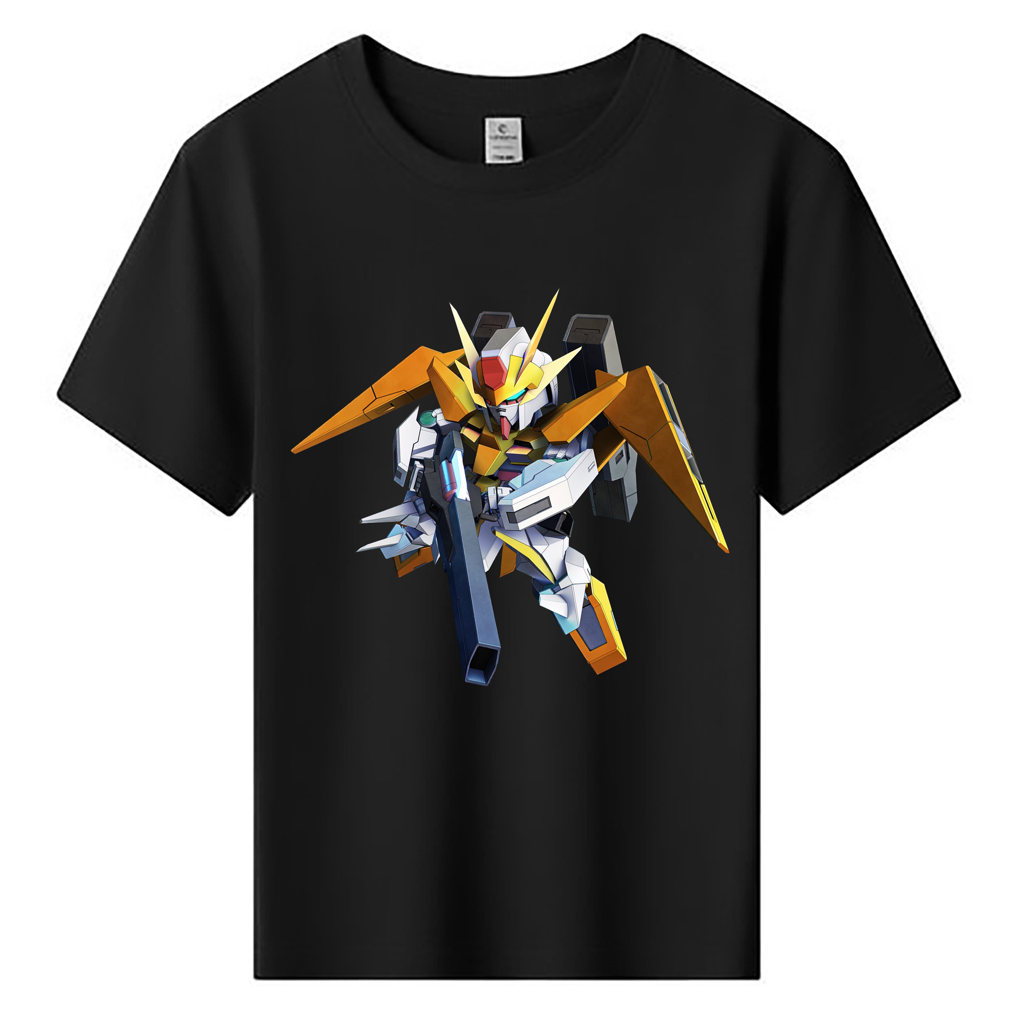（画像用） 機動戦士ガンダム Mobile Suit Gundam 綿100％キッズTシャツ（フロントプリント）