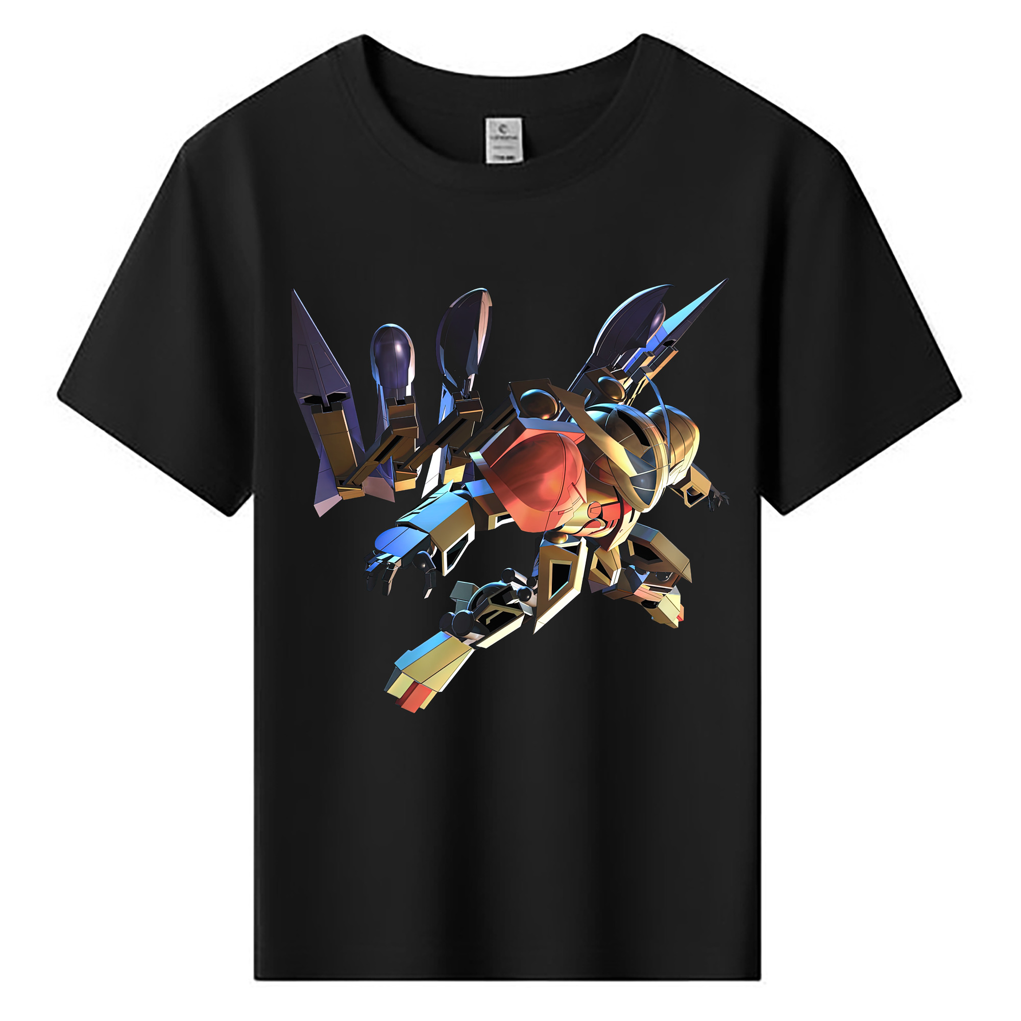 （画像用） 機動戦士ガンダム Mobile Suit Gundam 綿100％キッズTシャツ（フロントプリント）