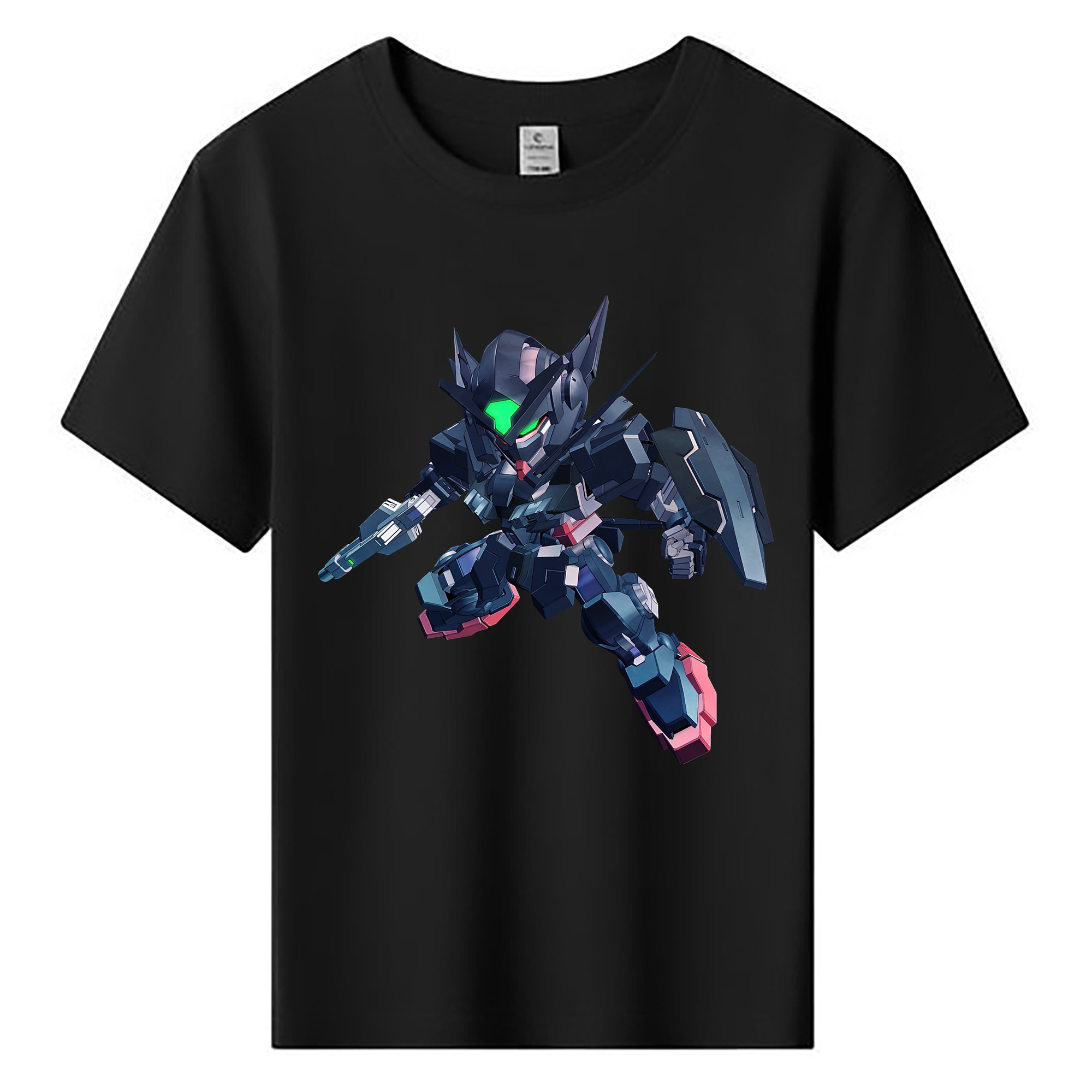 （画像用） 機動戦士ガンダム Mobile Suit Gundam 綿100％キッズTシャツ（フロントプリント）