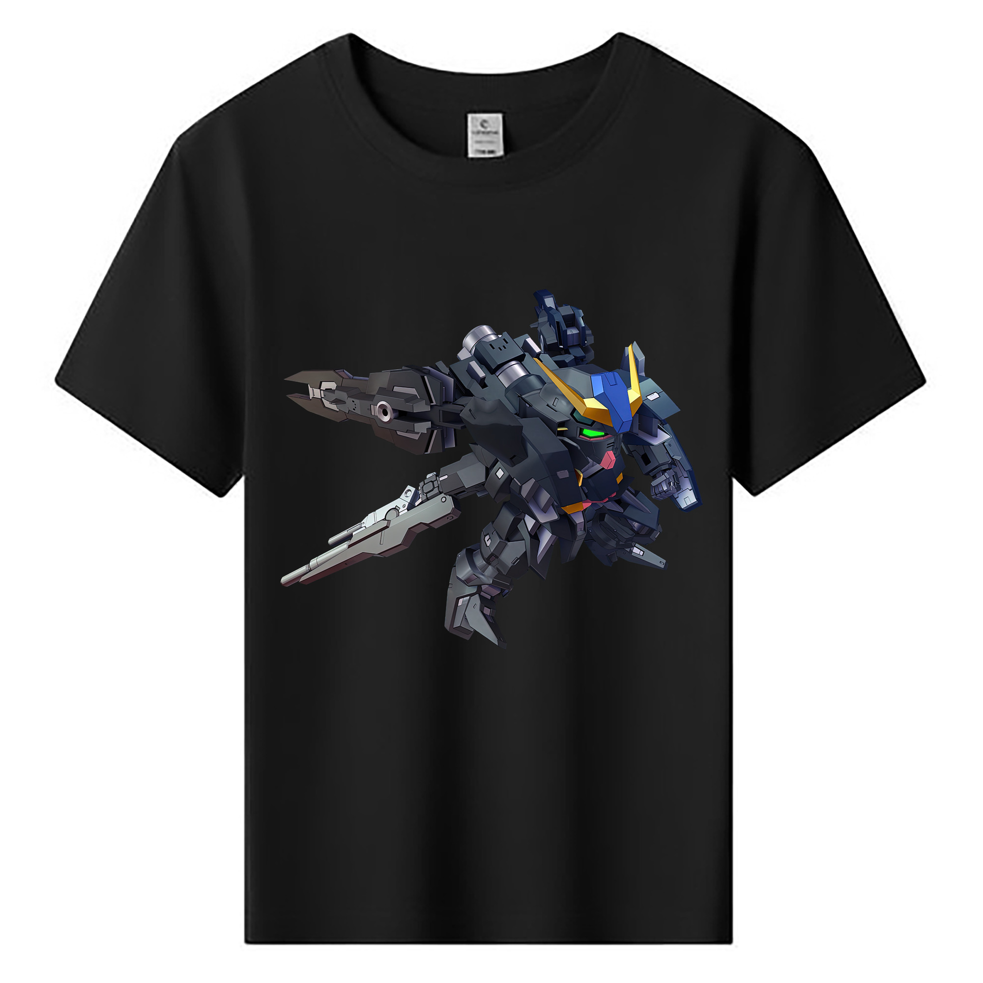 （画像用） 機動戦士ガンダム Mobile Suit Gundam 綿100％キッズTシャツ（フロントプリント）
