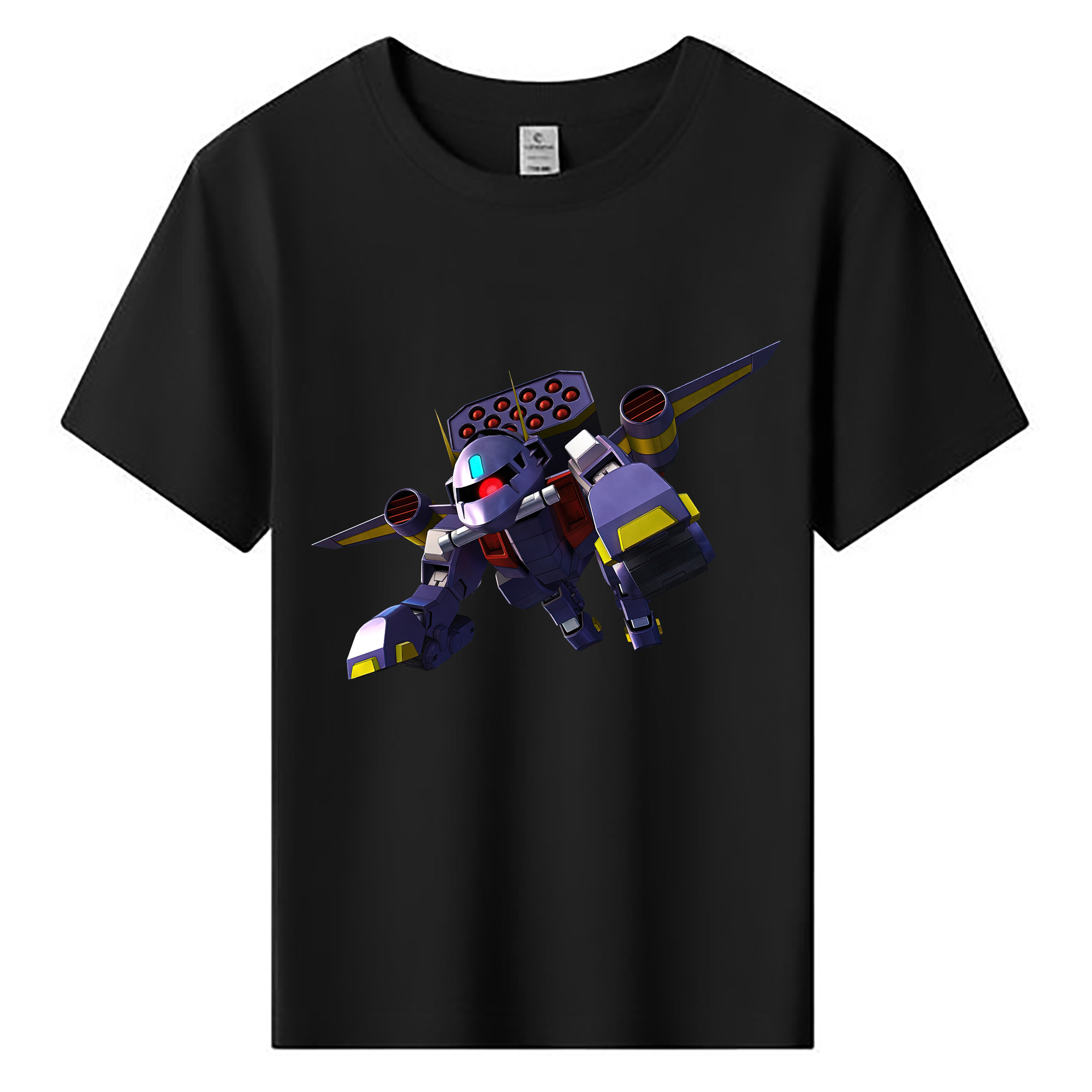 （画像用） 機動戦士ガンダム Mobile Suit Gundam 綿100％キッズTシャツ（フロントプリント）