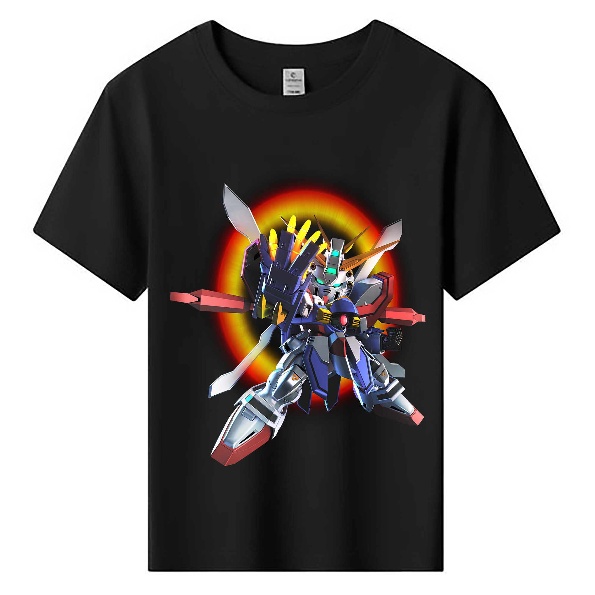 （画像用） 機動戦士ガンダム Mobile Suit Gundam 綿100％キッズTシャツ（フロントプリント）