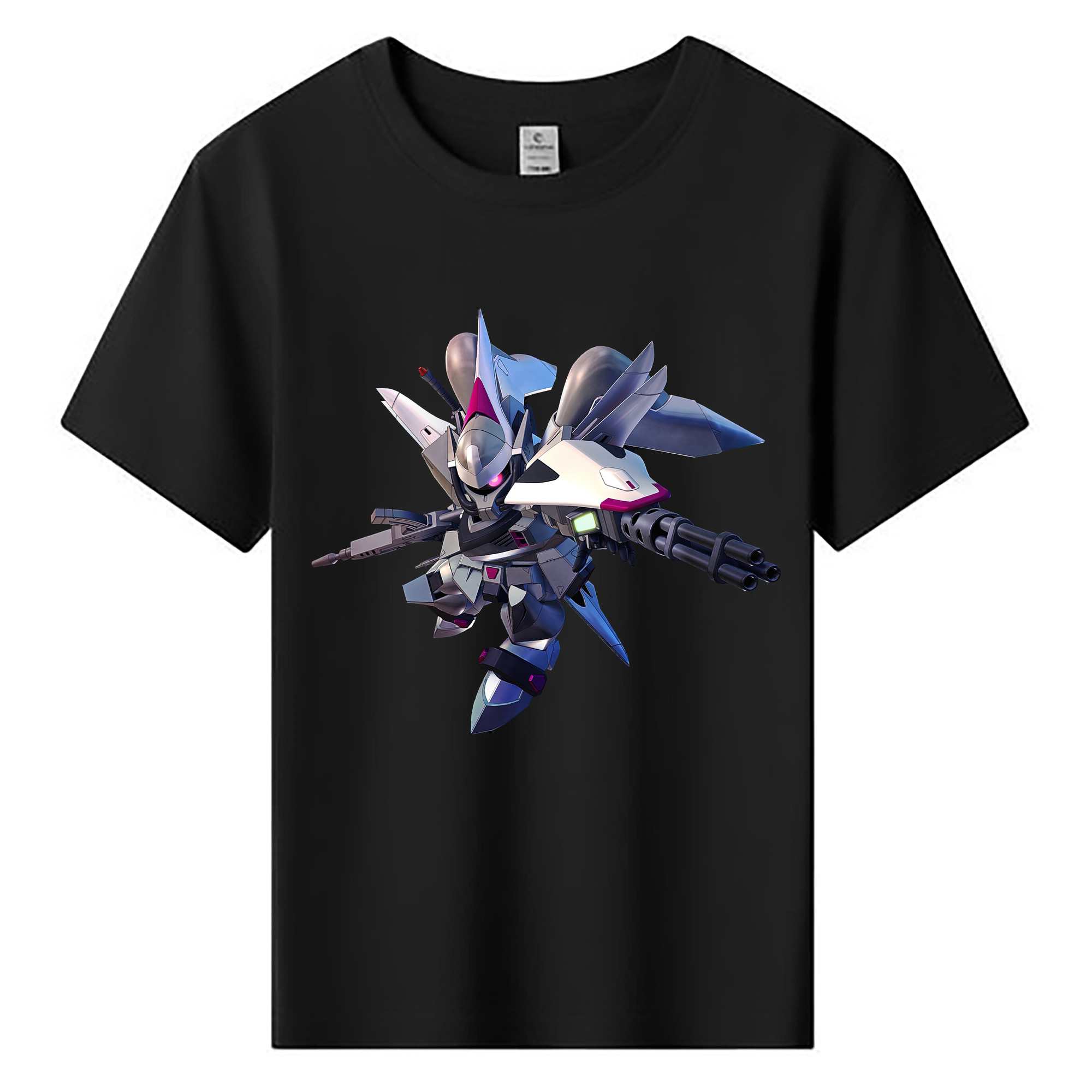 （画像用） 機動戦士ガンダム Mobile Suit Gundam 綿100％キッズTシャツ（フロントプリント）