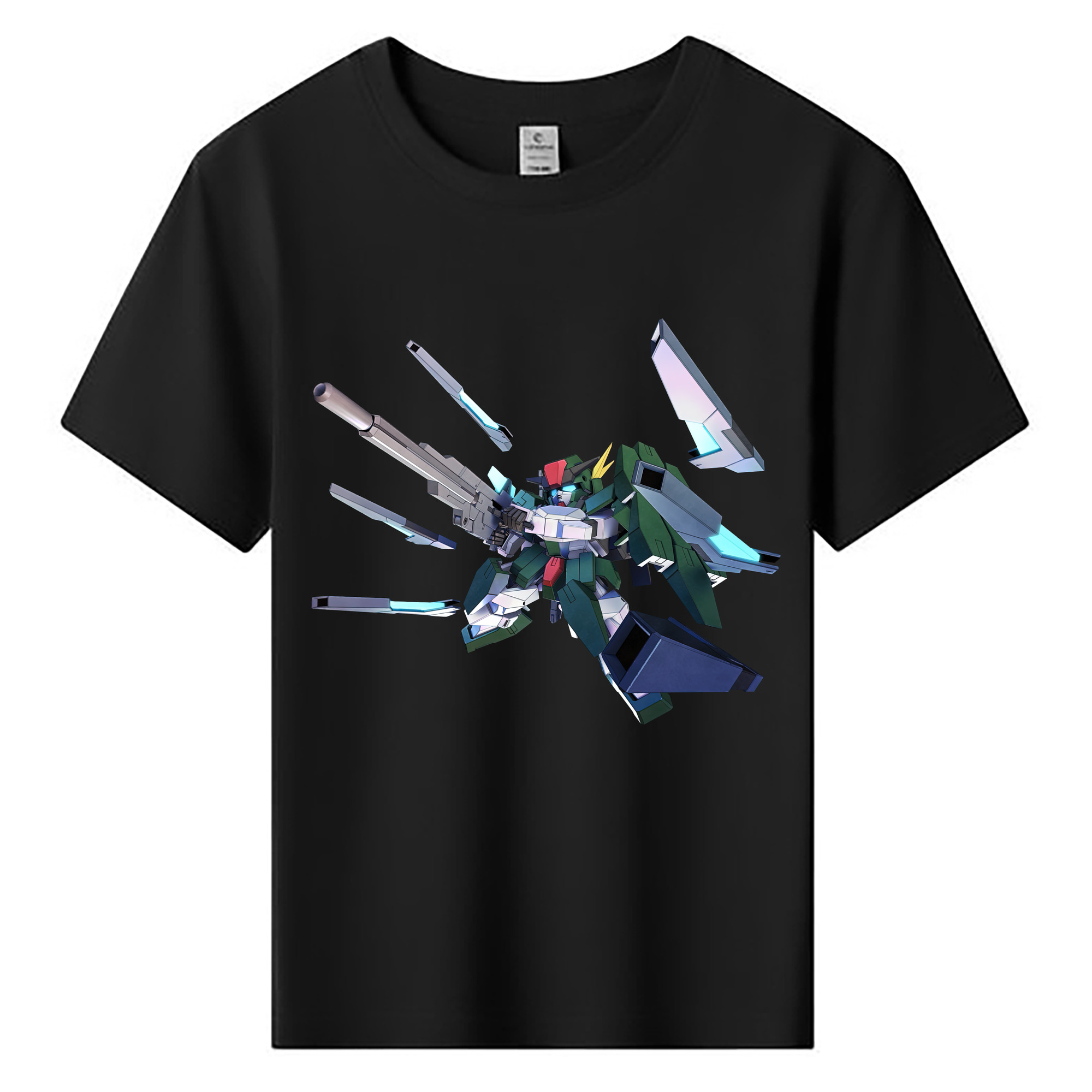 （画像用） 機動戦士ガンダム Mobile Suit Gundam 綿100％キッズTシャツ（フロントプリント）