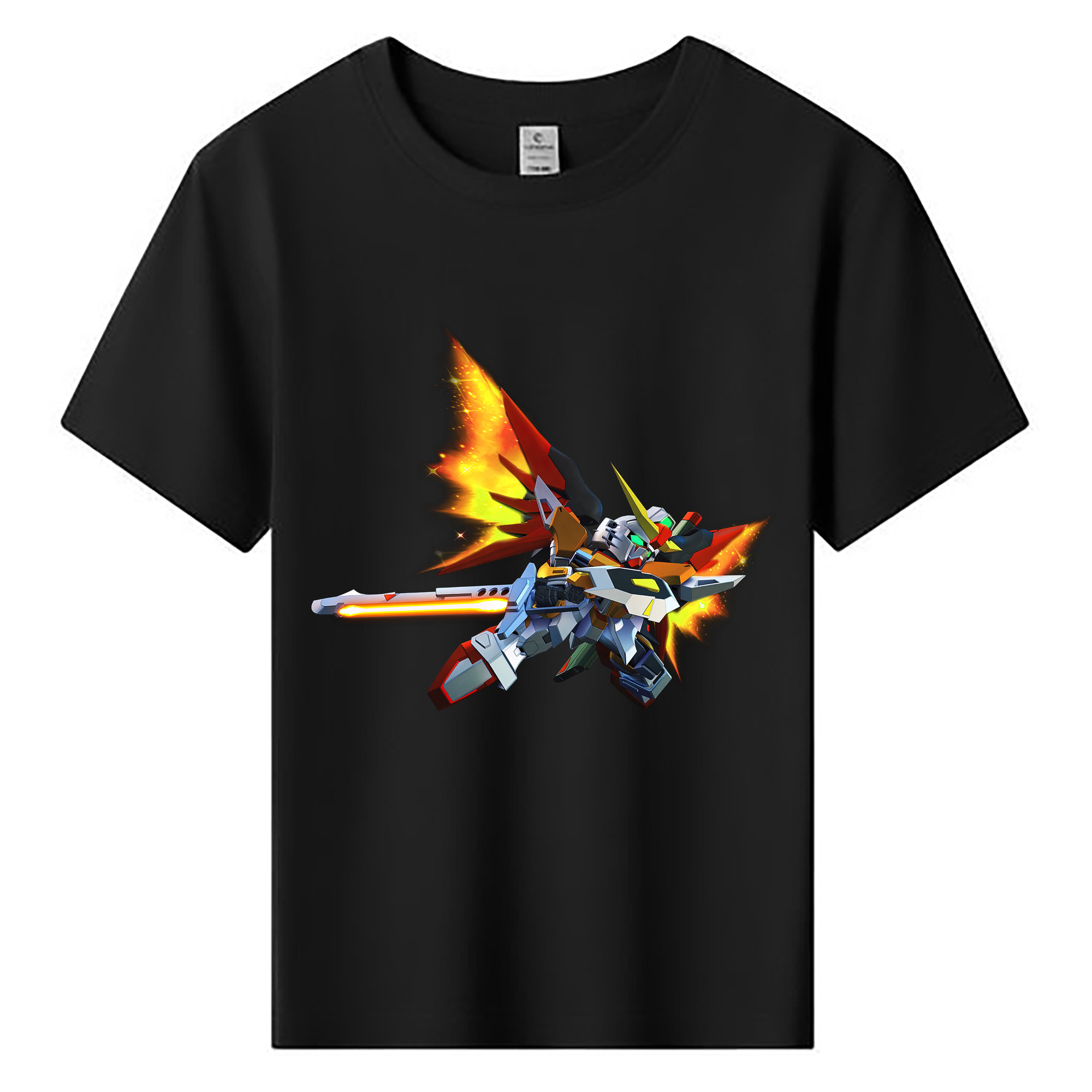 （画像用） 機動戦士ガンダム Mobile Suit Gundam 綿100％キッズTシャツ（フロントプリント）