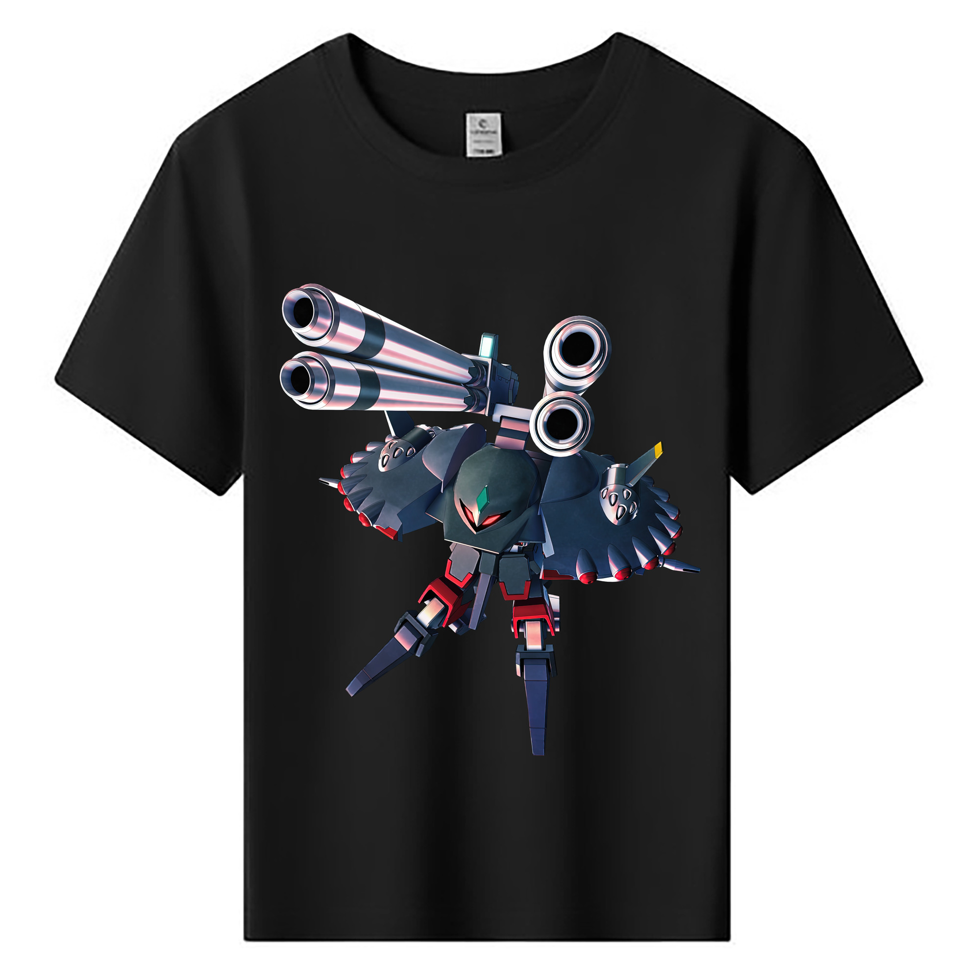 （画像用） 機動戦士ガンダム Mobile Suit Gundam 綿100％キッズTシャツ（フロントプリント）