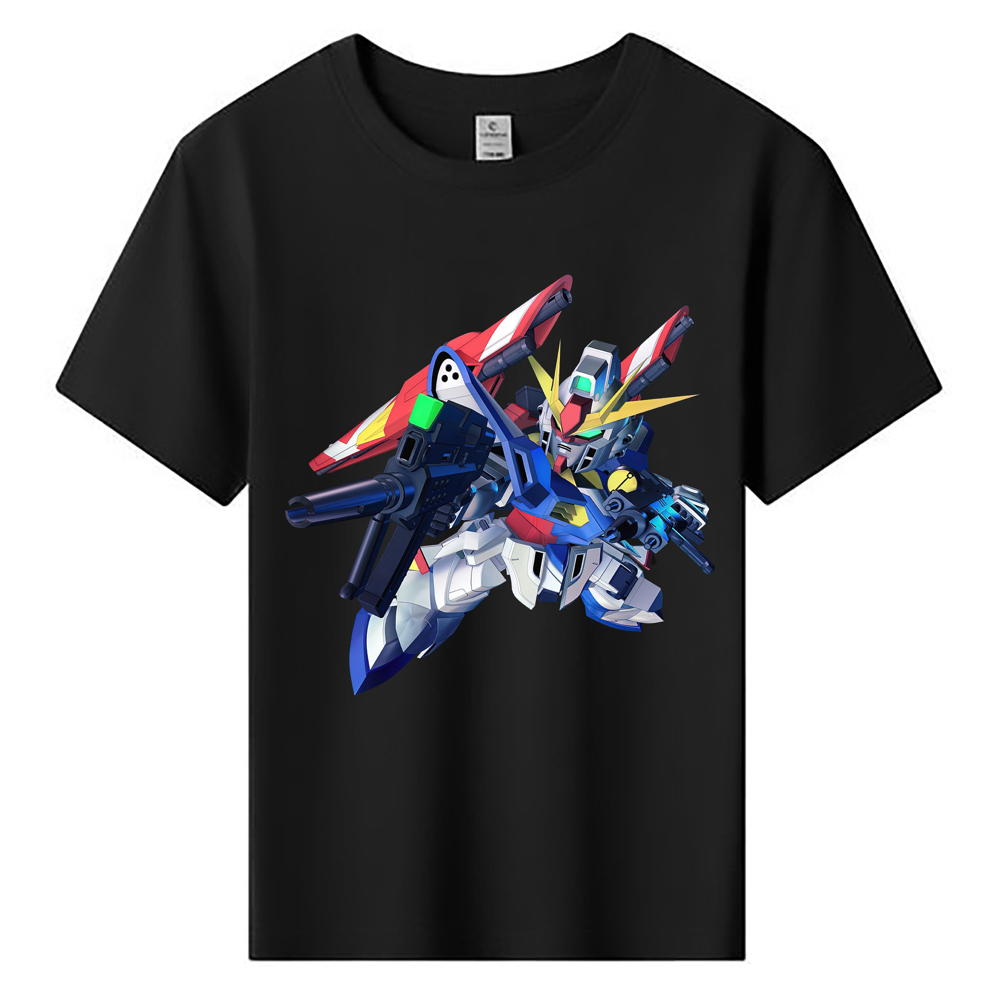 （画像用） 機動戦士ガンダム Mobile Suit Gundam 綿100％キッズTシャツ（フロントプリント）