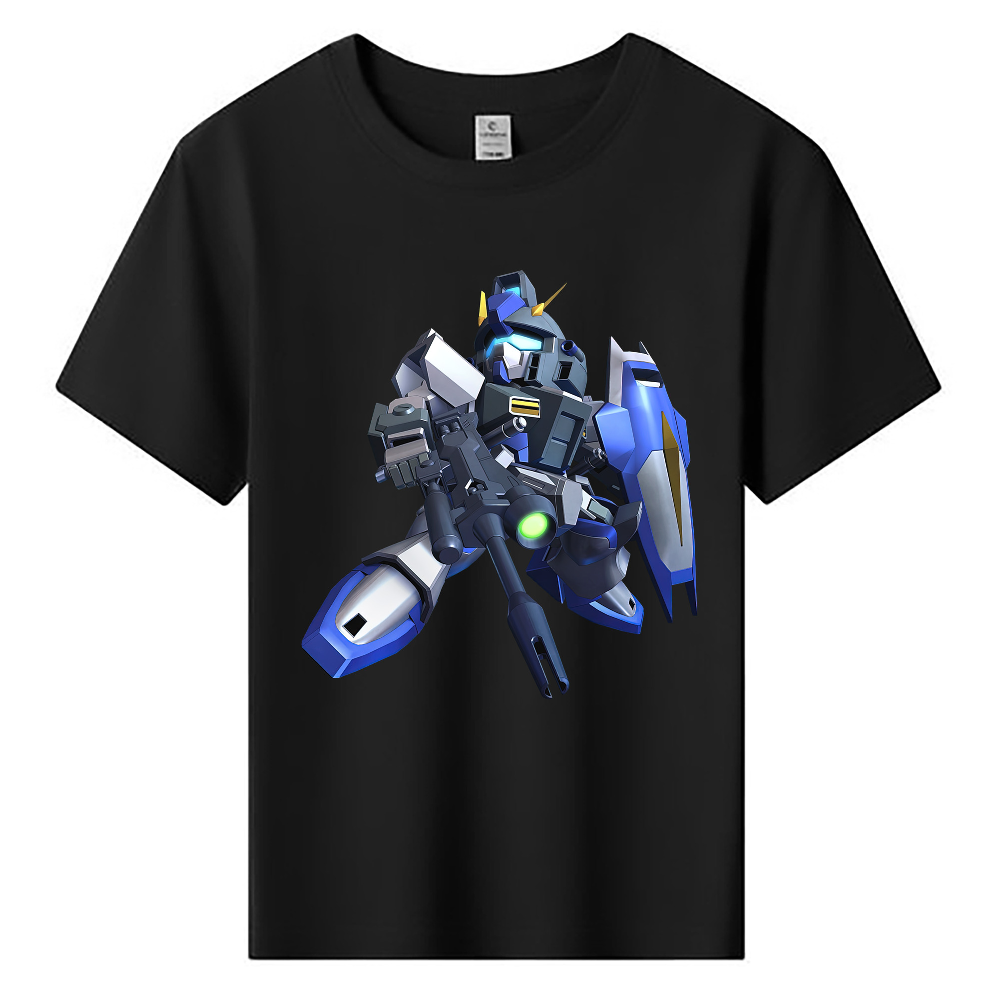 （画像用） 機動戦士ガンダム Mobile Suit Gundam 綿100％キッズTシャツ（フロントプリント）