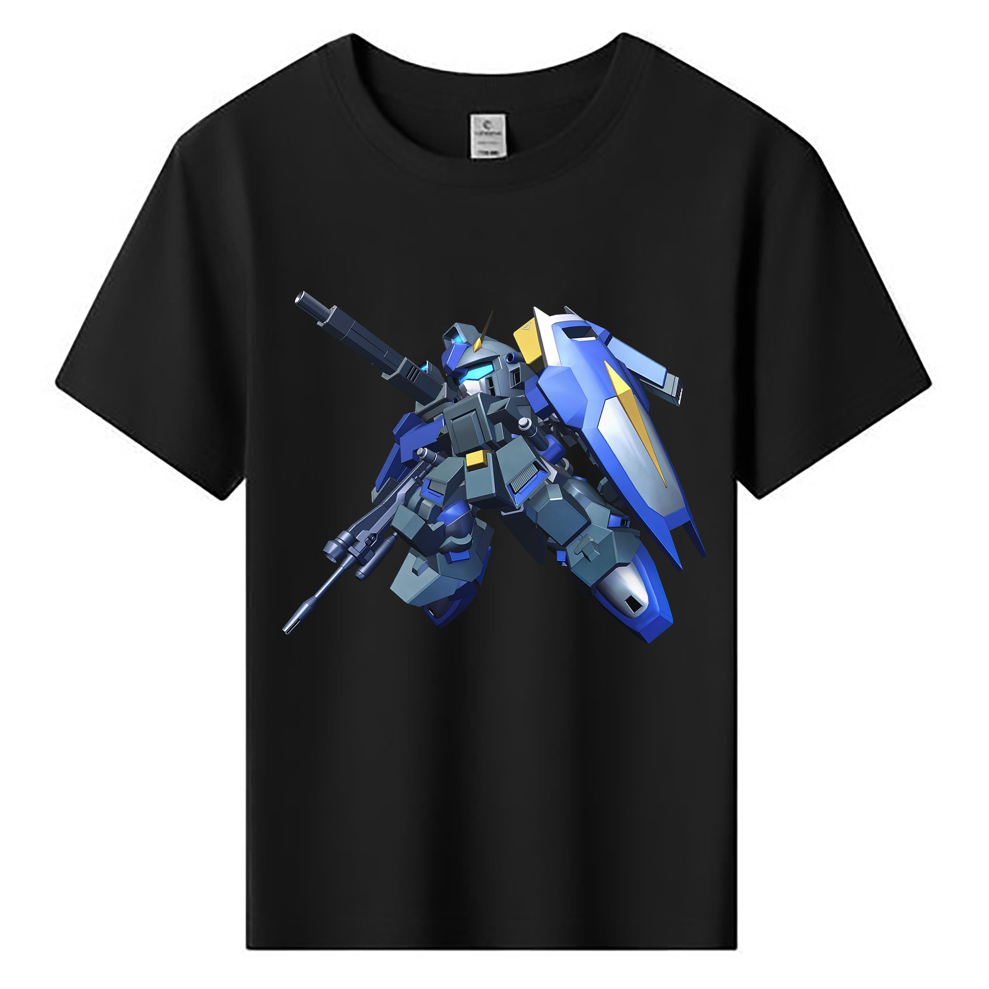 （画像用） 機動戦士ガンダム Mobile Suit Gundam 綿100％キッズTシャツ（フロントプリント）
