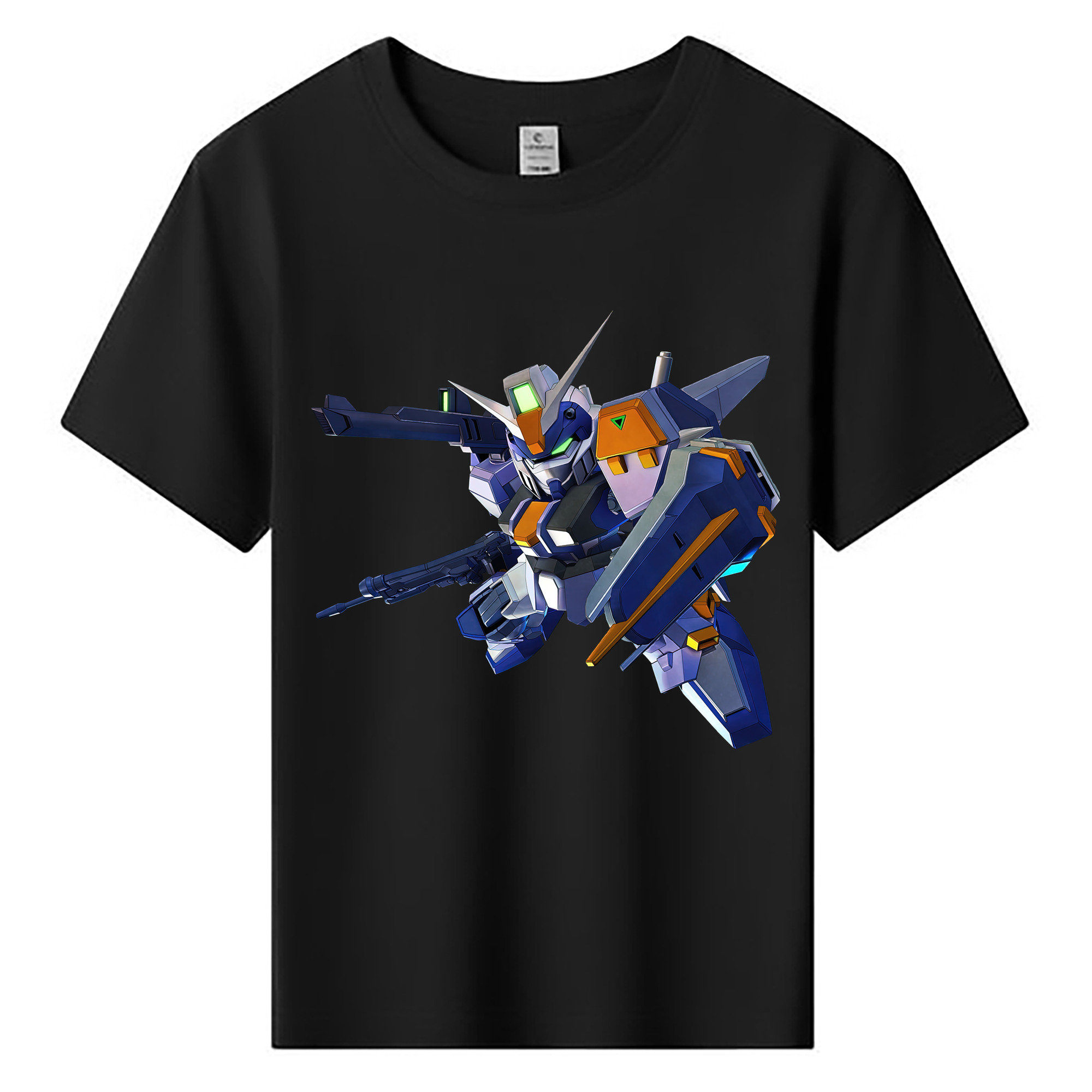（画像用） 機動戦士ガンダム Mobile Suit Gundam 綿100％キッズTシャツ（フロントプリント）