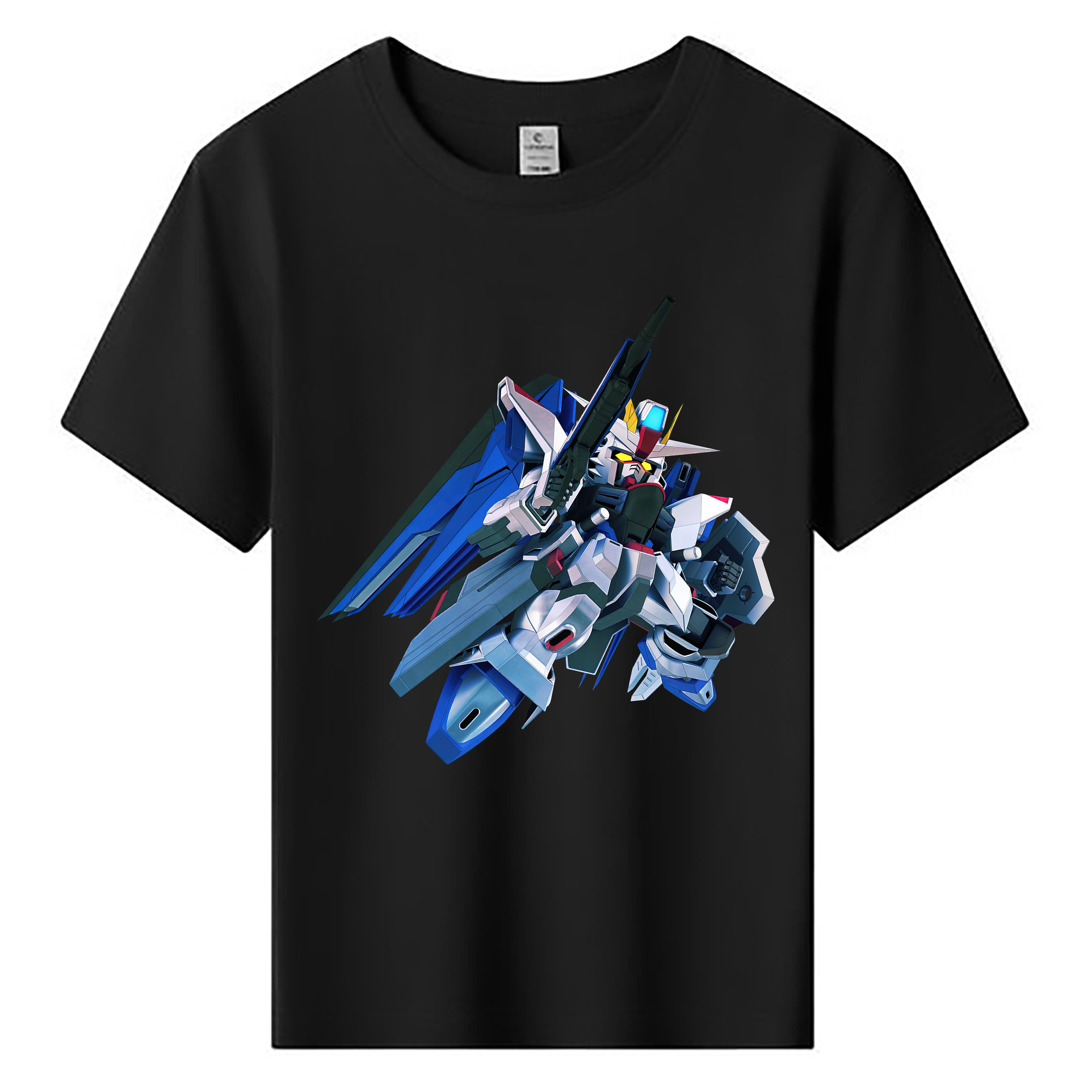 （画像用） 機動戦士ガンダム Mobile Suit Gundam 綿100％キッズTシャツ（フロントプリント）