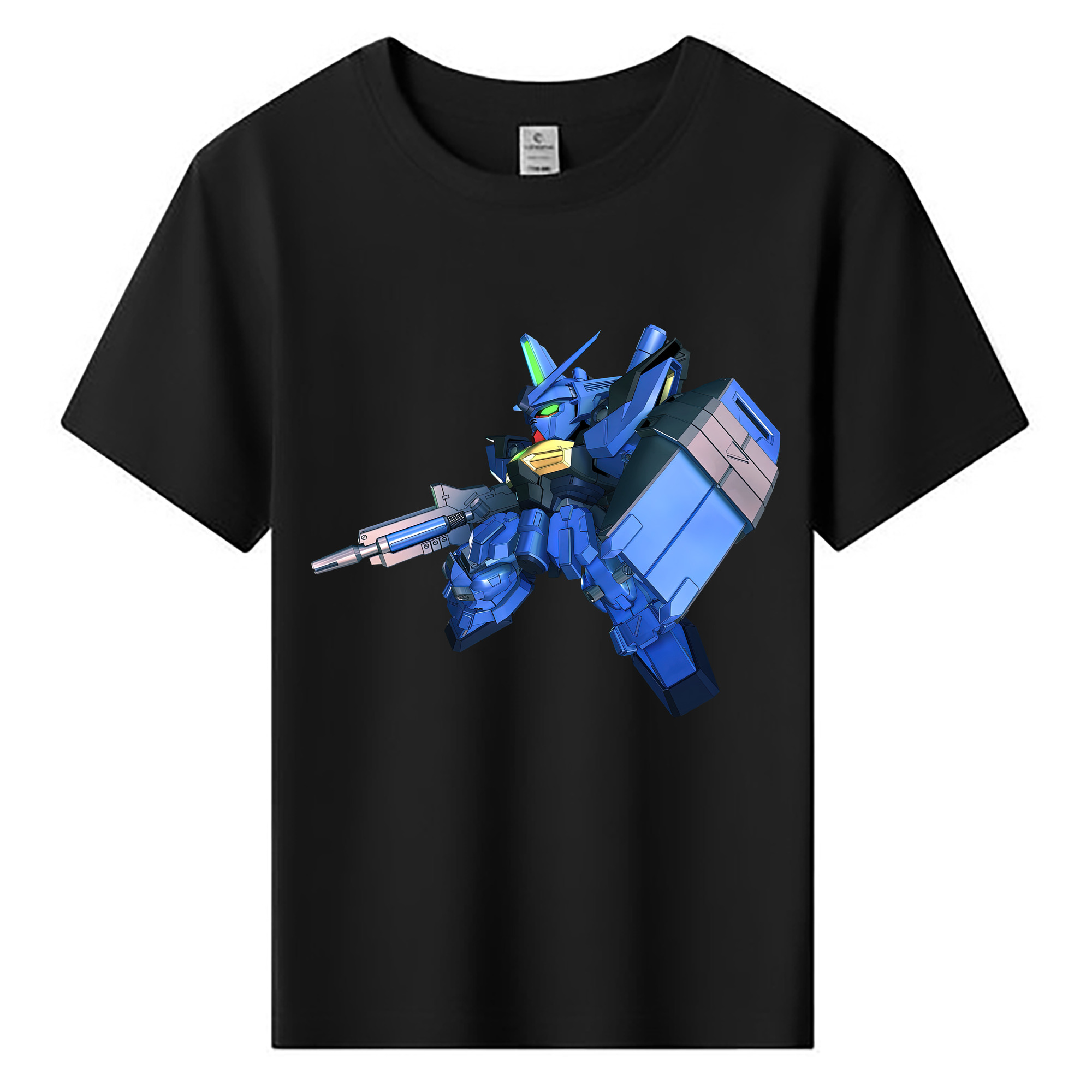 （画像用） 機動戦士ガンダム Mobile Suit Gundam 綿100％キッズTシャツ（フロントプリント）