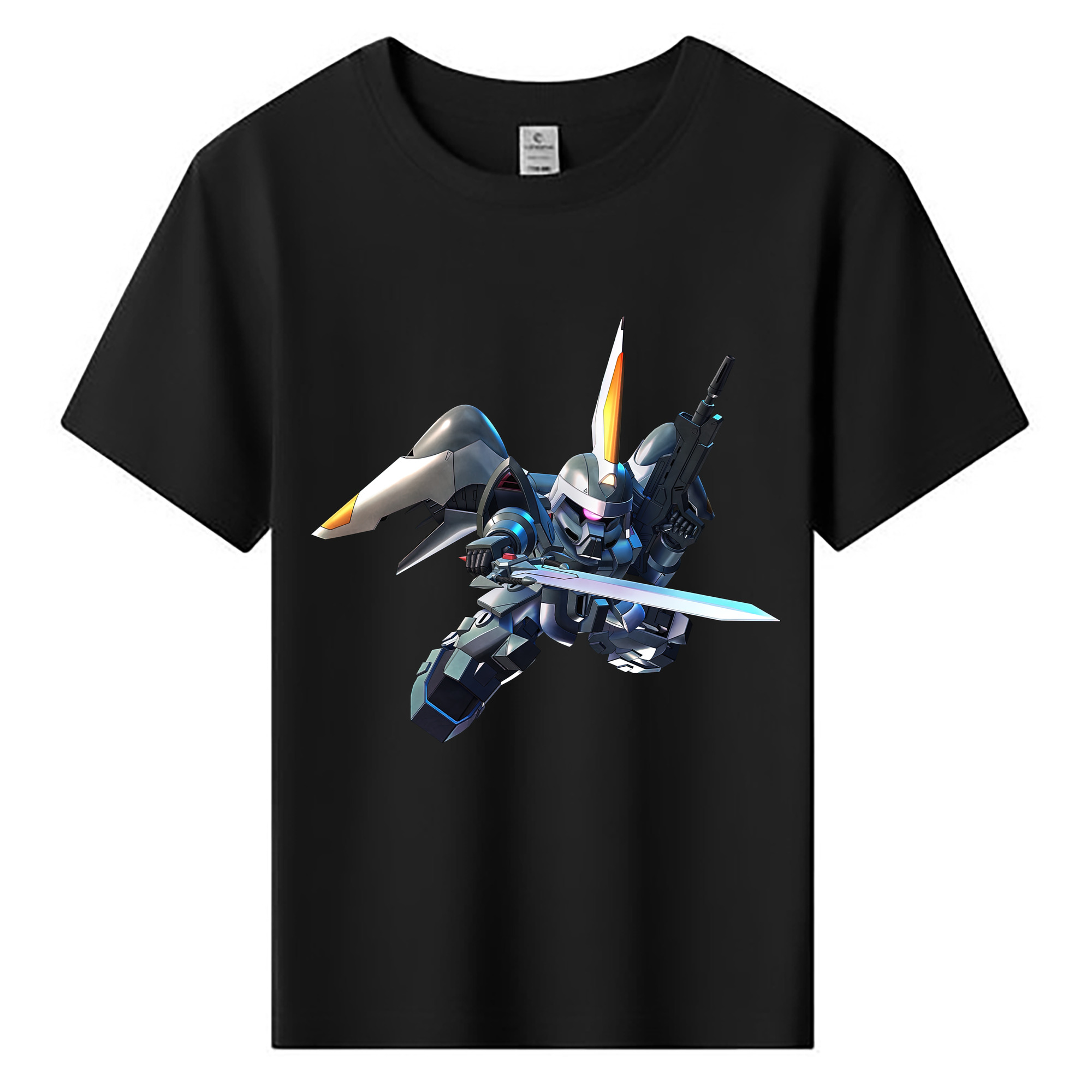 （画像用） 機動戦士ガンダム Mobile Suit Gundam 綿100％キッズTシャツ（フロントプリント）