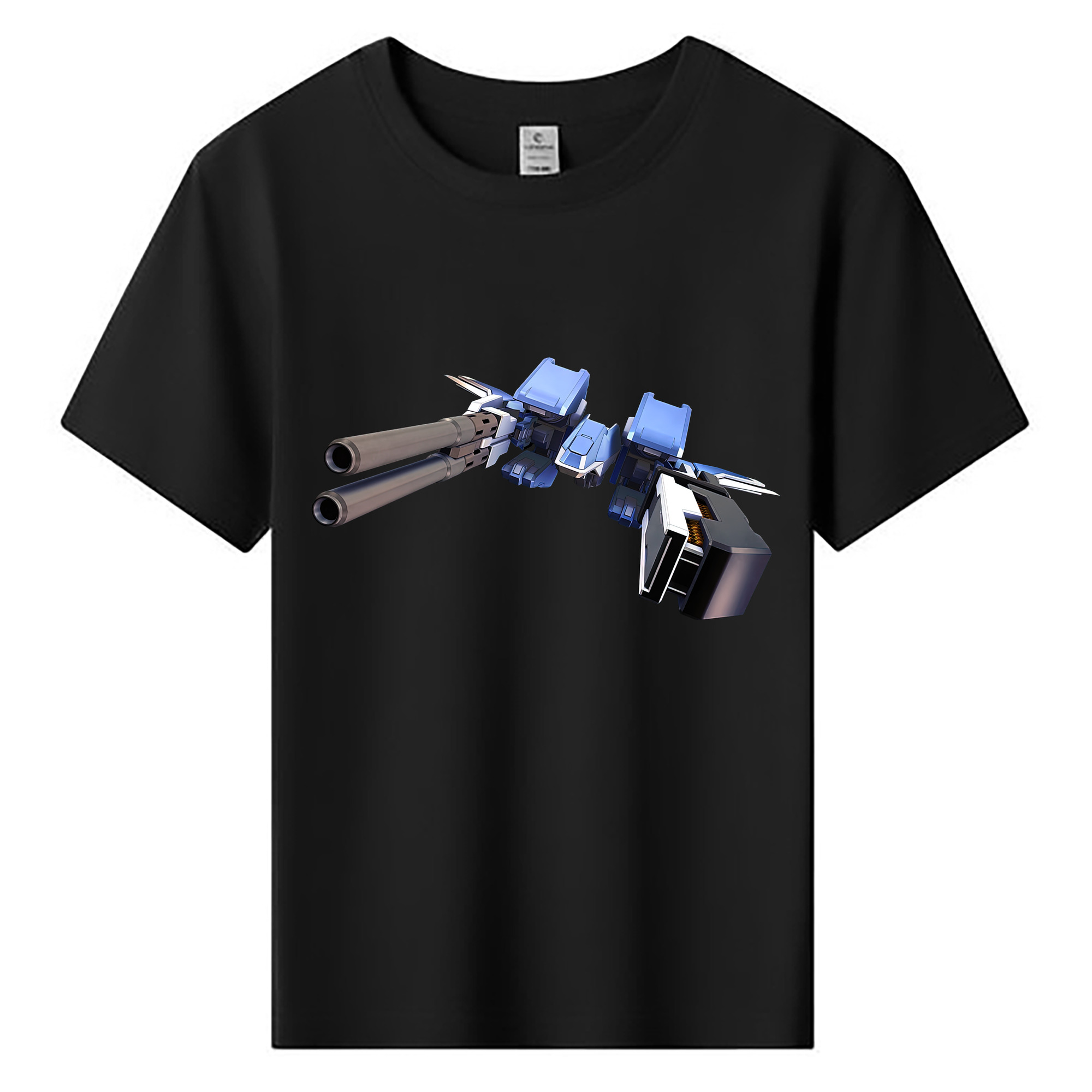 （画像用） 機動戦士ガンダム Mobile Suit Gundam 綿100％キッズTシャツ（フロントプリント）