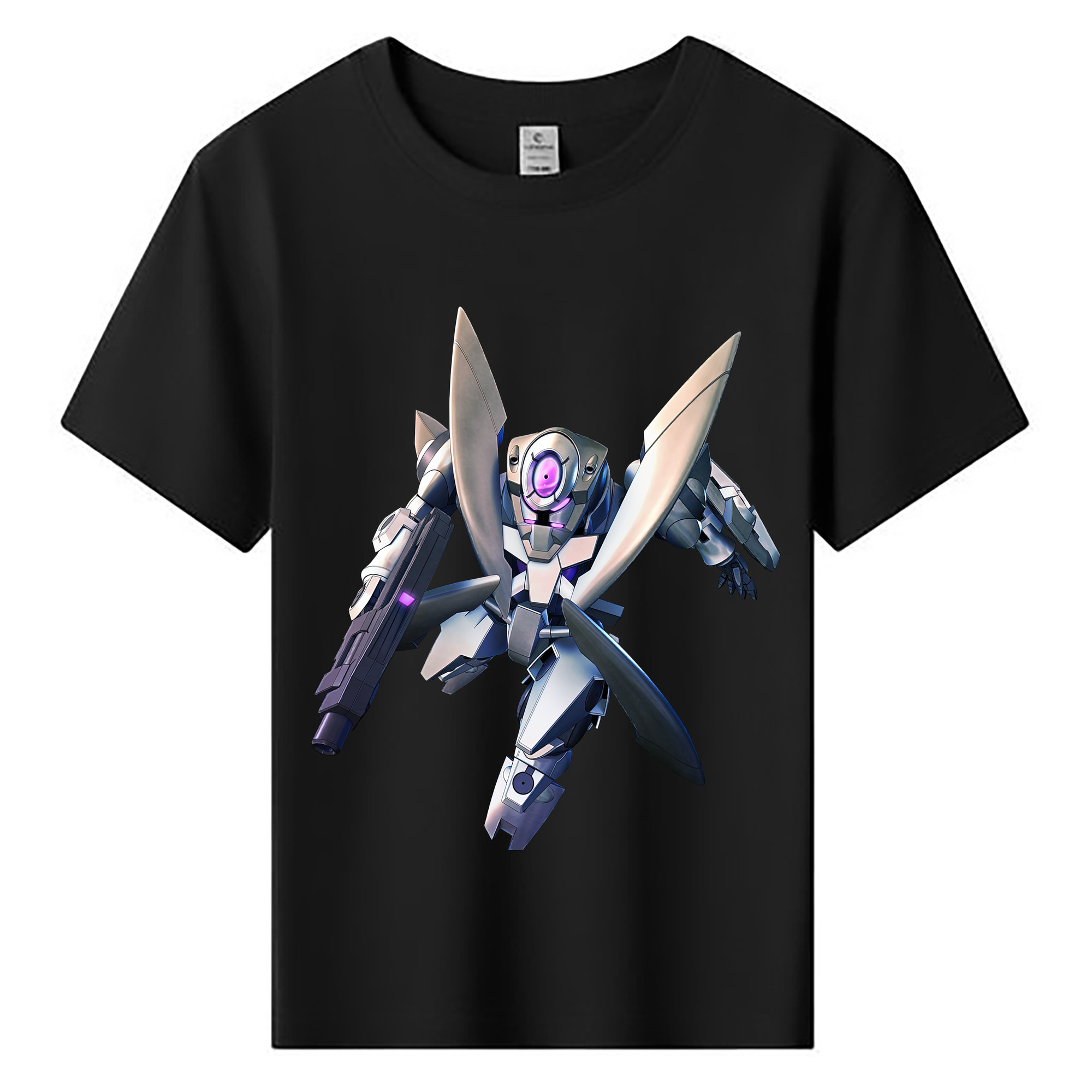 （画像用） 機動戦士ガンダム Mobile Suit Gundam 綿100％キッズTシャツ（フロントプリント）