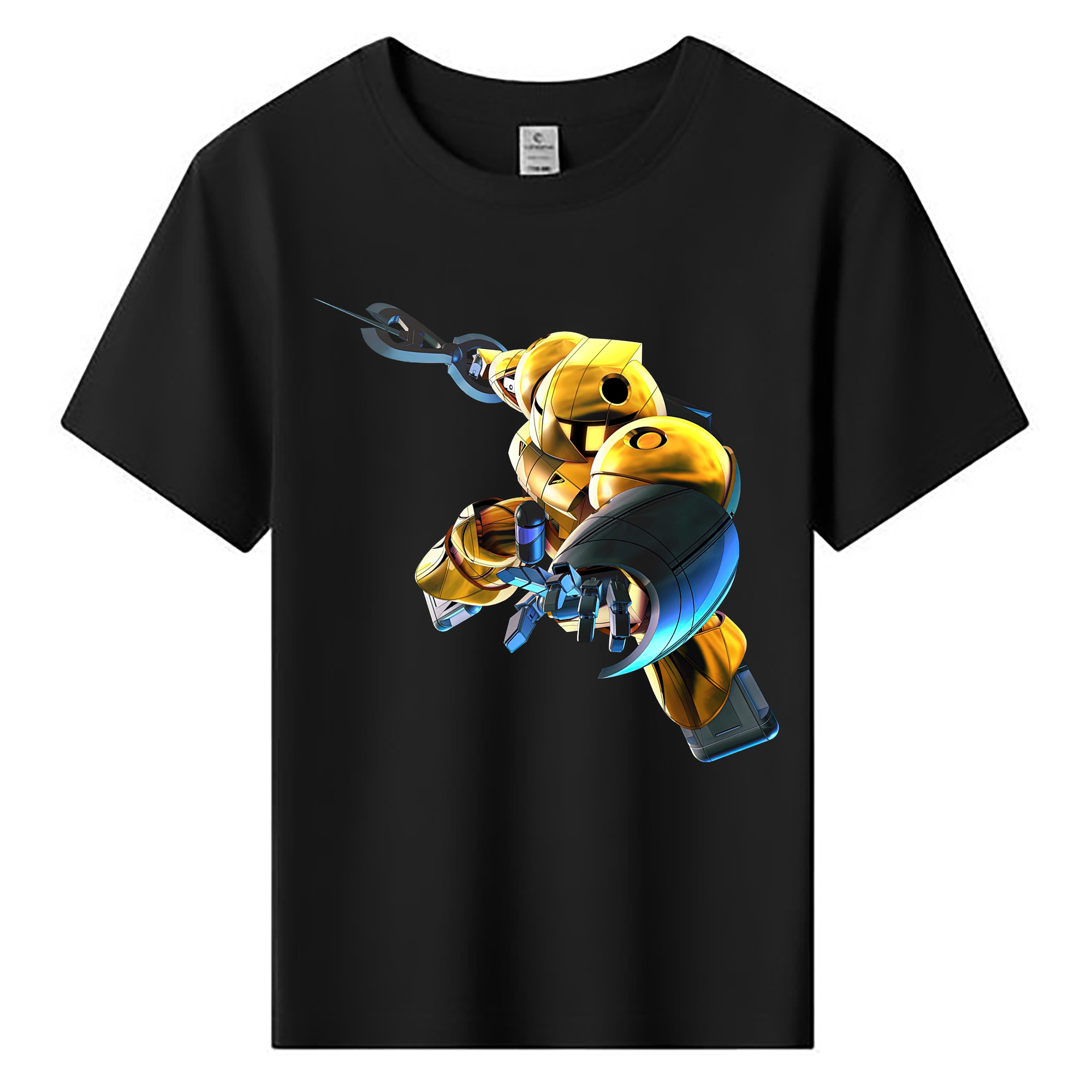（画像用） 機動戦士ガンダム Mobile Suit Gundam 綿100％キッズTシャツ（フロントプリント）