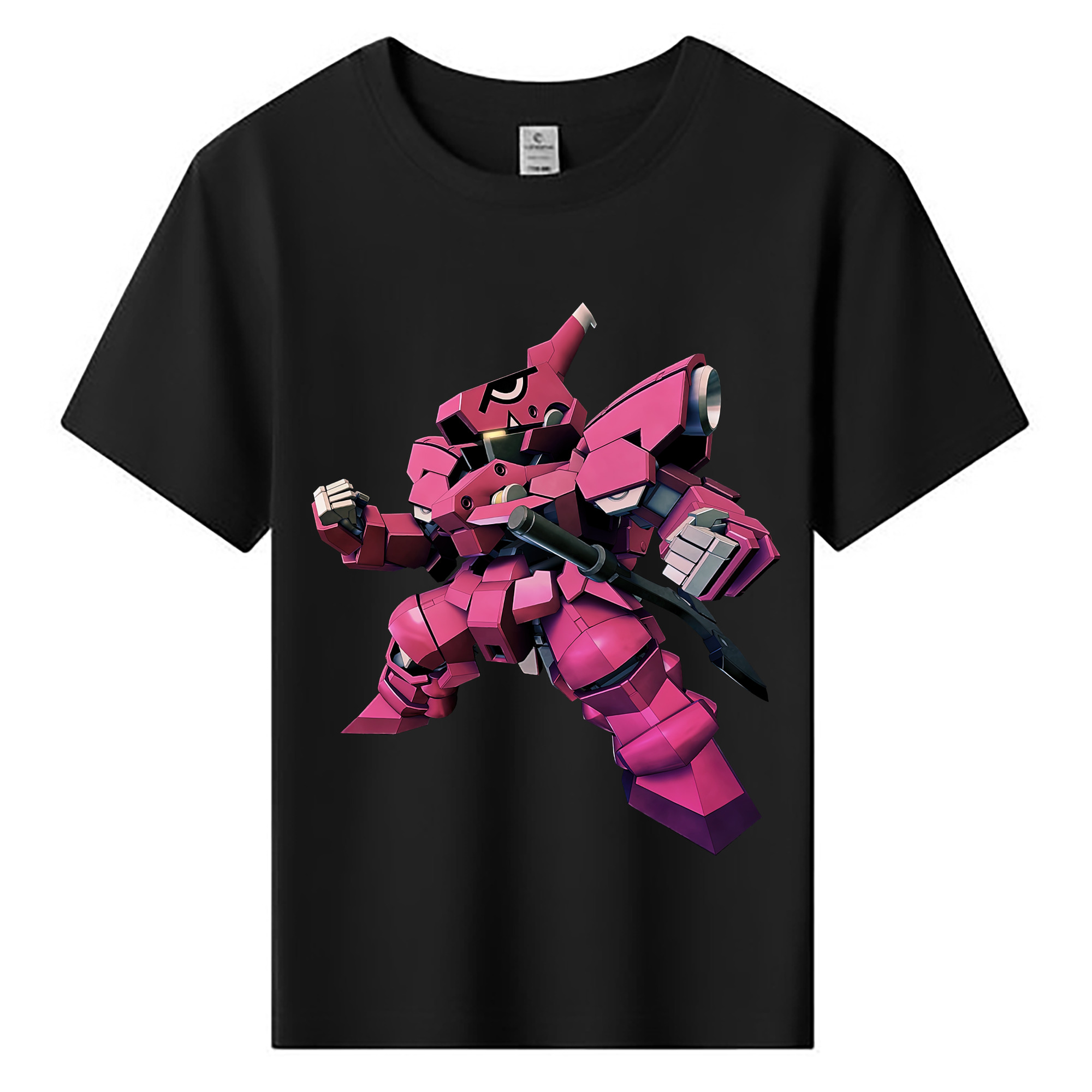 （画像用） 機動戦士ガンダム Mobile Suit Gundam 綿100％キッズTシャツ（フロントプリント）