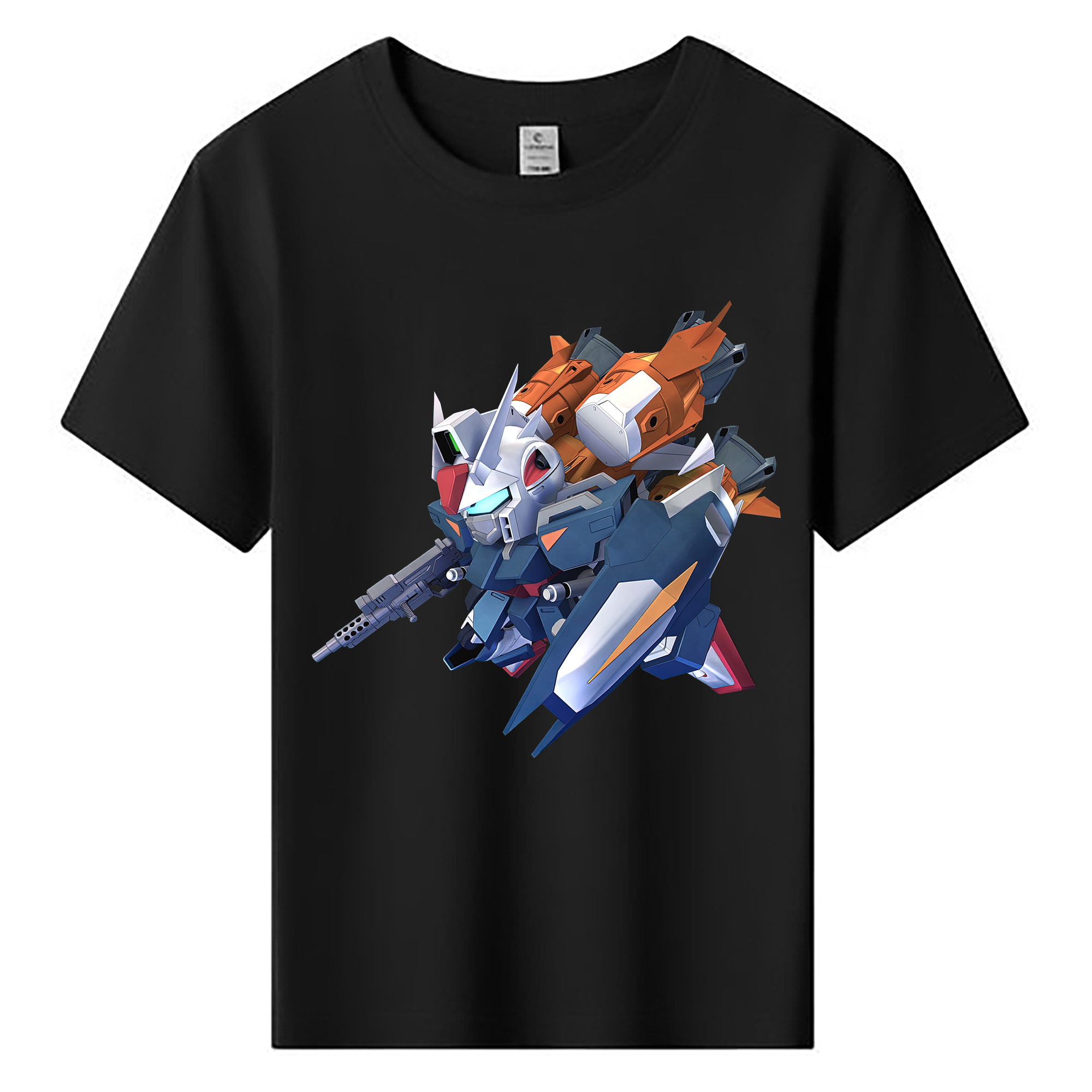 （画像用） 機動戦士ガンダム Mobile Suit Gundam 綿100％キッズTシャツ（フロントプリント）