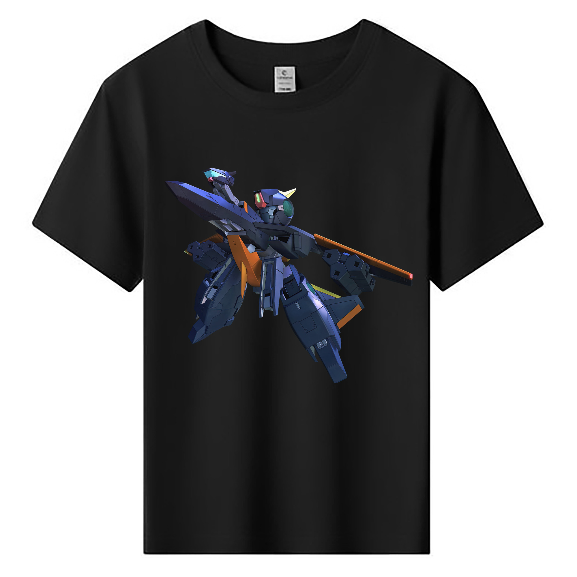 （画像用） 機動戦士ガンダム Mobile Suit Gundam 綿100％キッズTシャツ（フロントプリント）