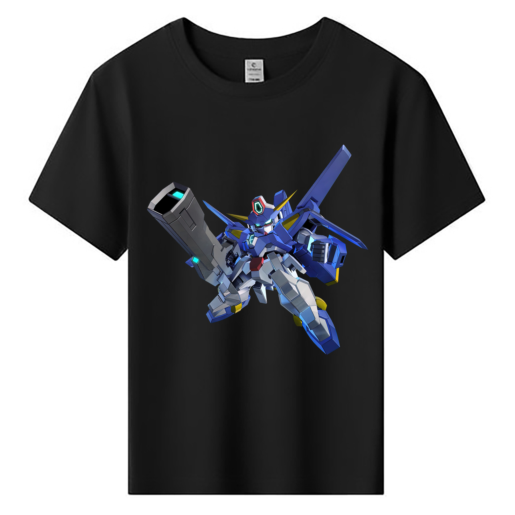 （画像用） 機動戦士ガンダム Mobile Suit Gundam 綿100％キッズTシャツ（フロントプリント）